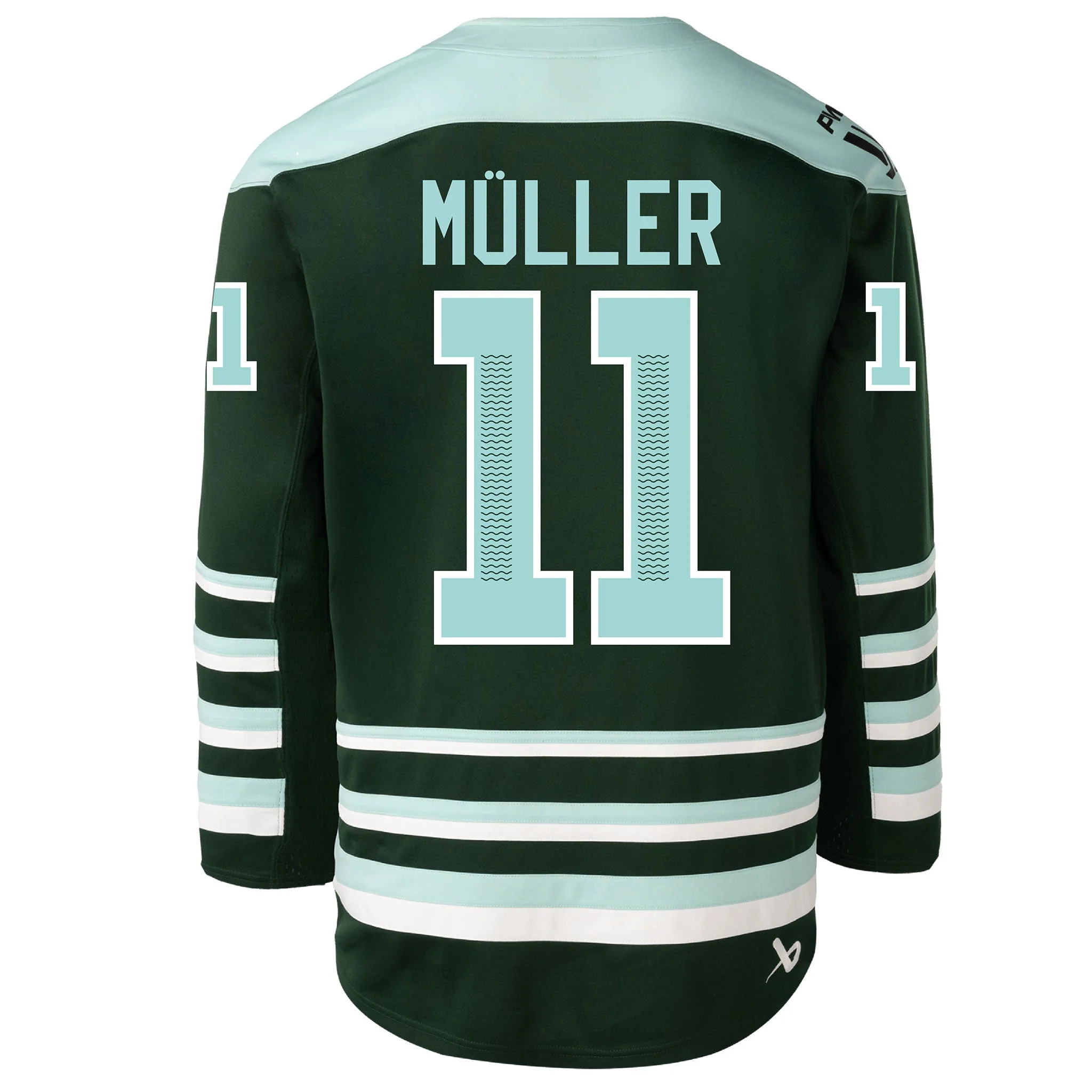Adult Boston Fleet Alina Müller Bauer Replica Home Jersey