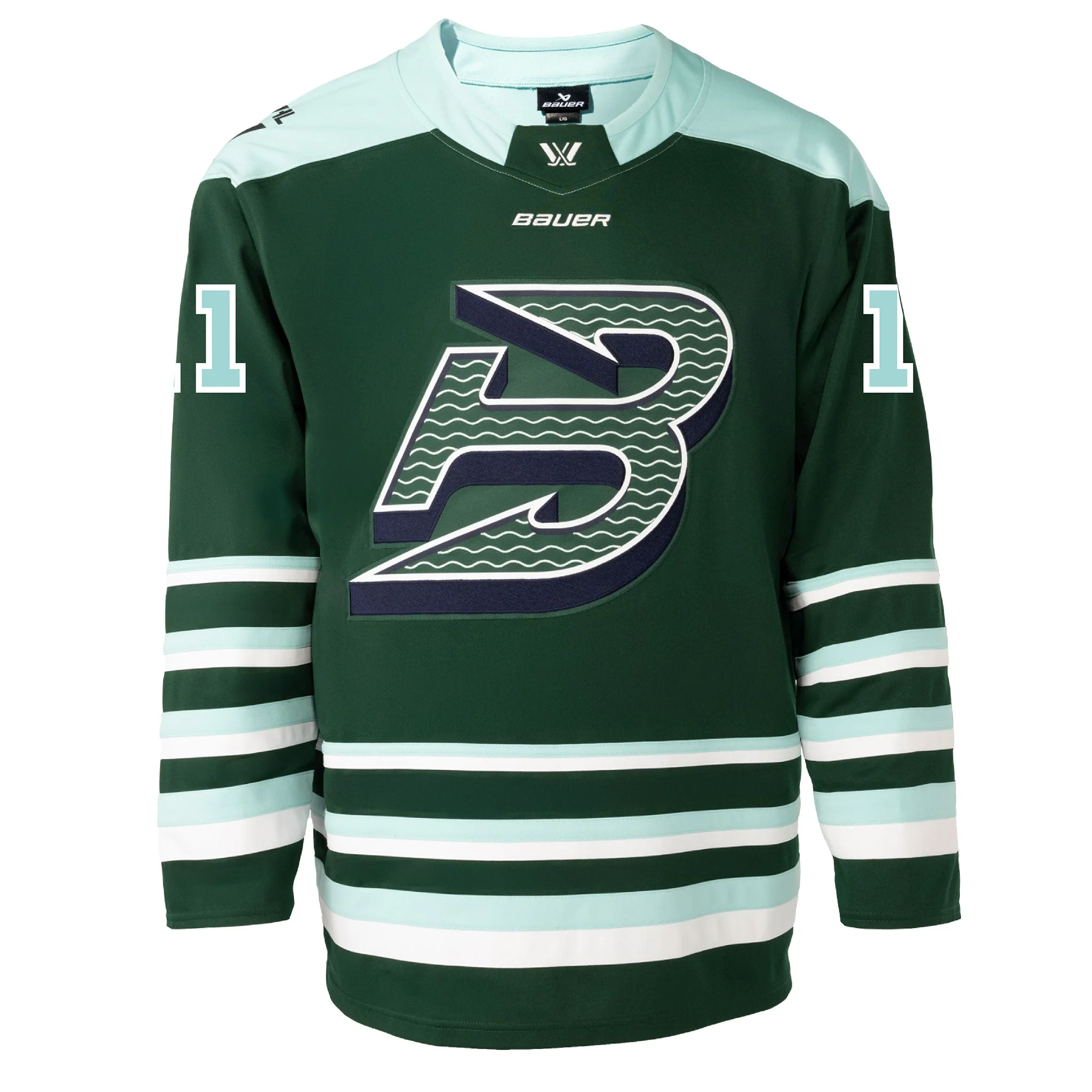 Adult Boston Fleet Alina Müller Bauer Replica Home Jersey - Image 2