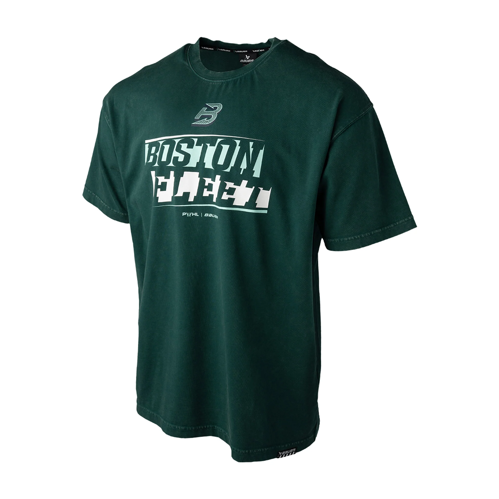 Adult Boston Fleet Bauer Boxy Graphic T-Shirt - Image 2