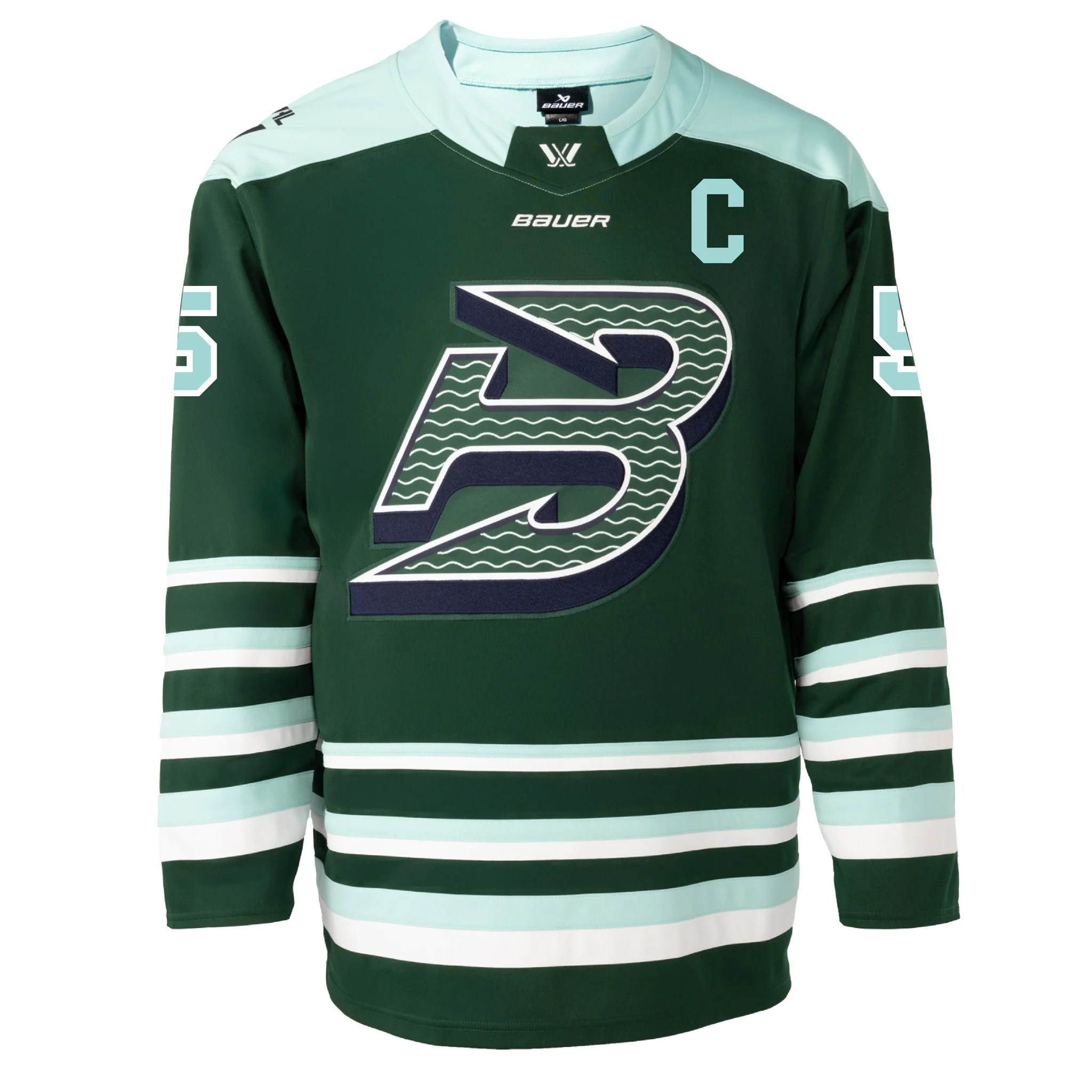 Adult Boston Fleet Megan Keller C Bauer Replica Home Jersey - Image 2