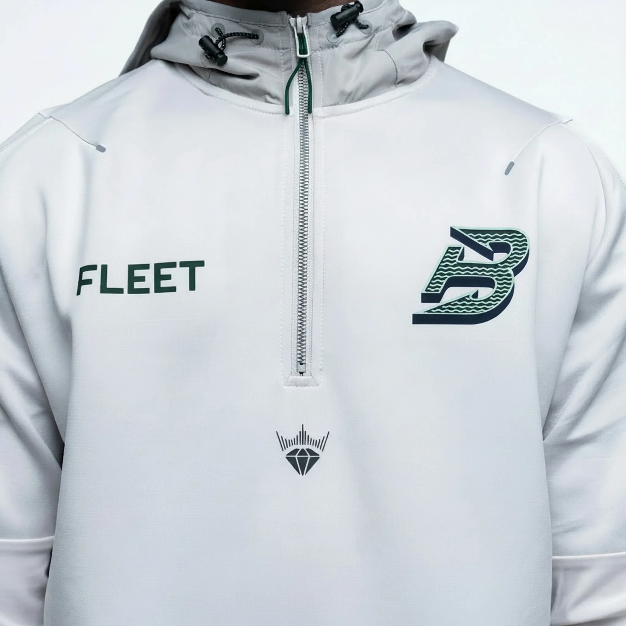 Adult Boston Fleet Royalty Podium Hybrid Quarter Zip Jacket 2.0 - Image 2