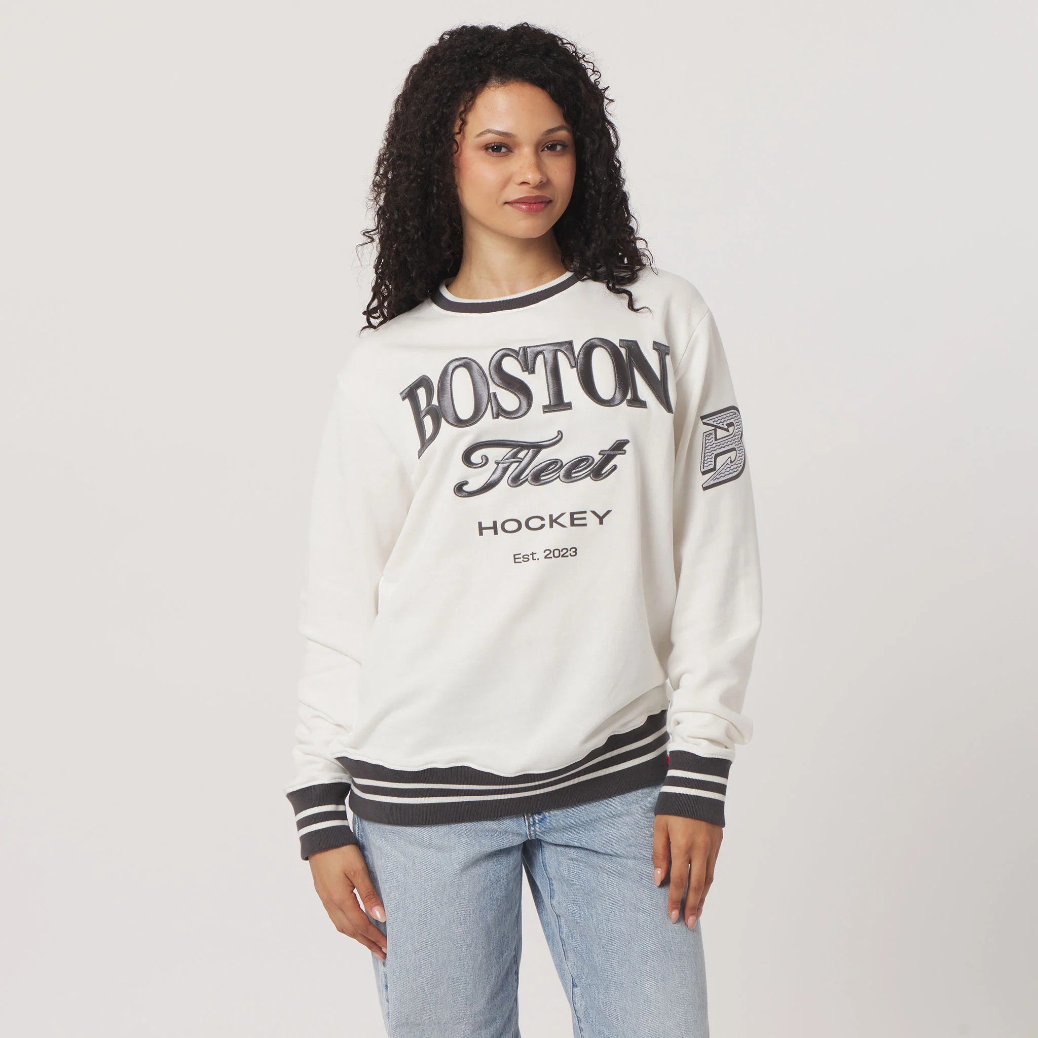 Adult Boston Fleet Sportiqe Ellington Crewneck