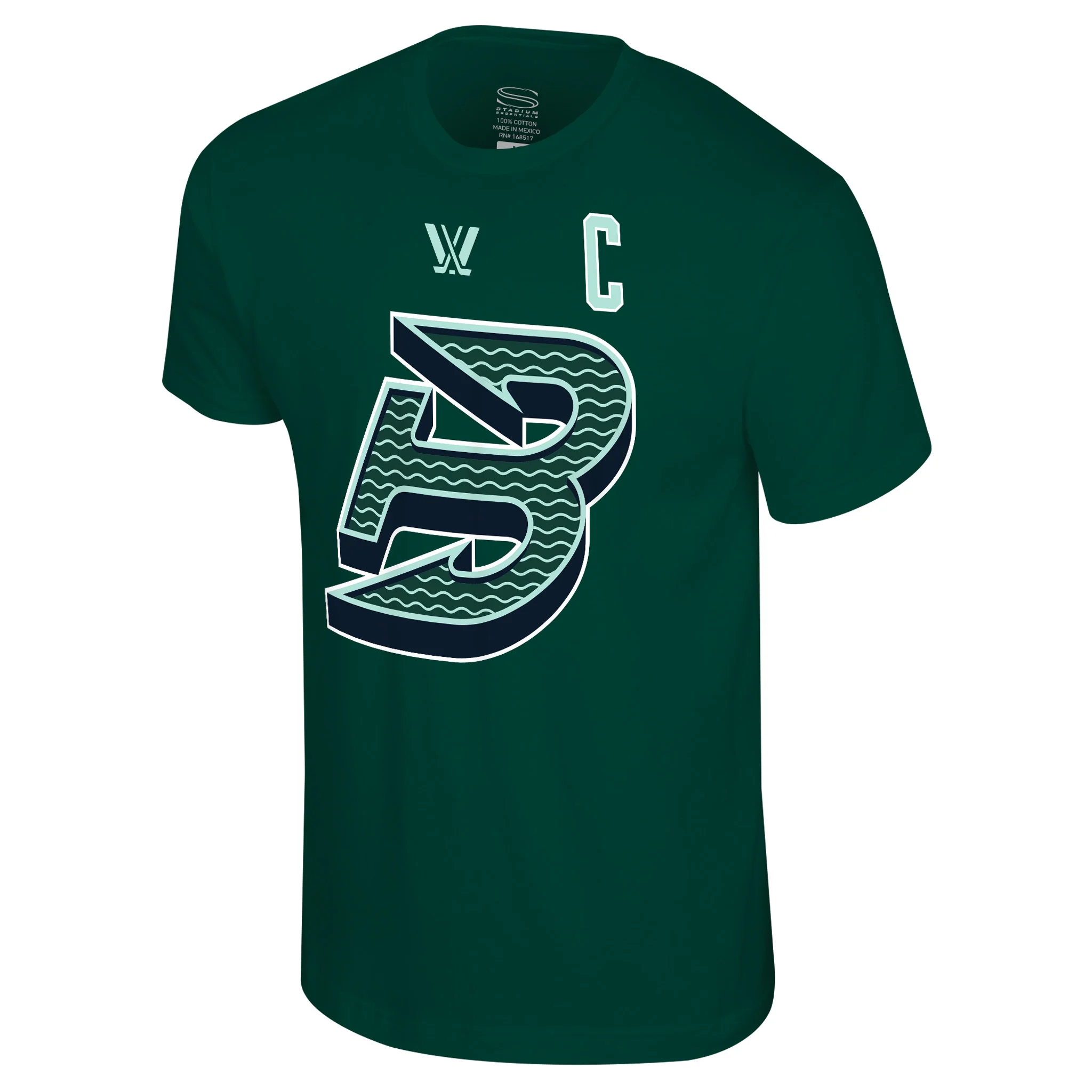 Adult Boston Fleet Stadium Essentials Megan Keller #5 T-Shirt - Image 2