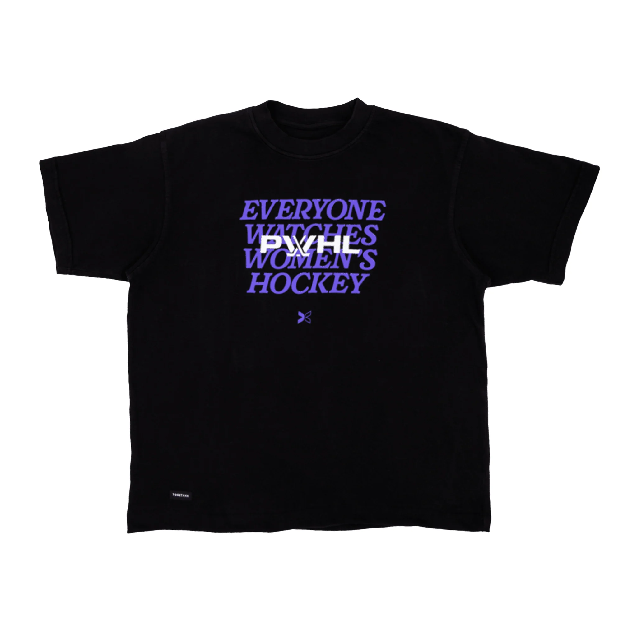 Adult Everyone Watches Women's Hockey Togethxr x PWHL T-Shirt