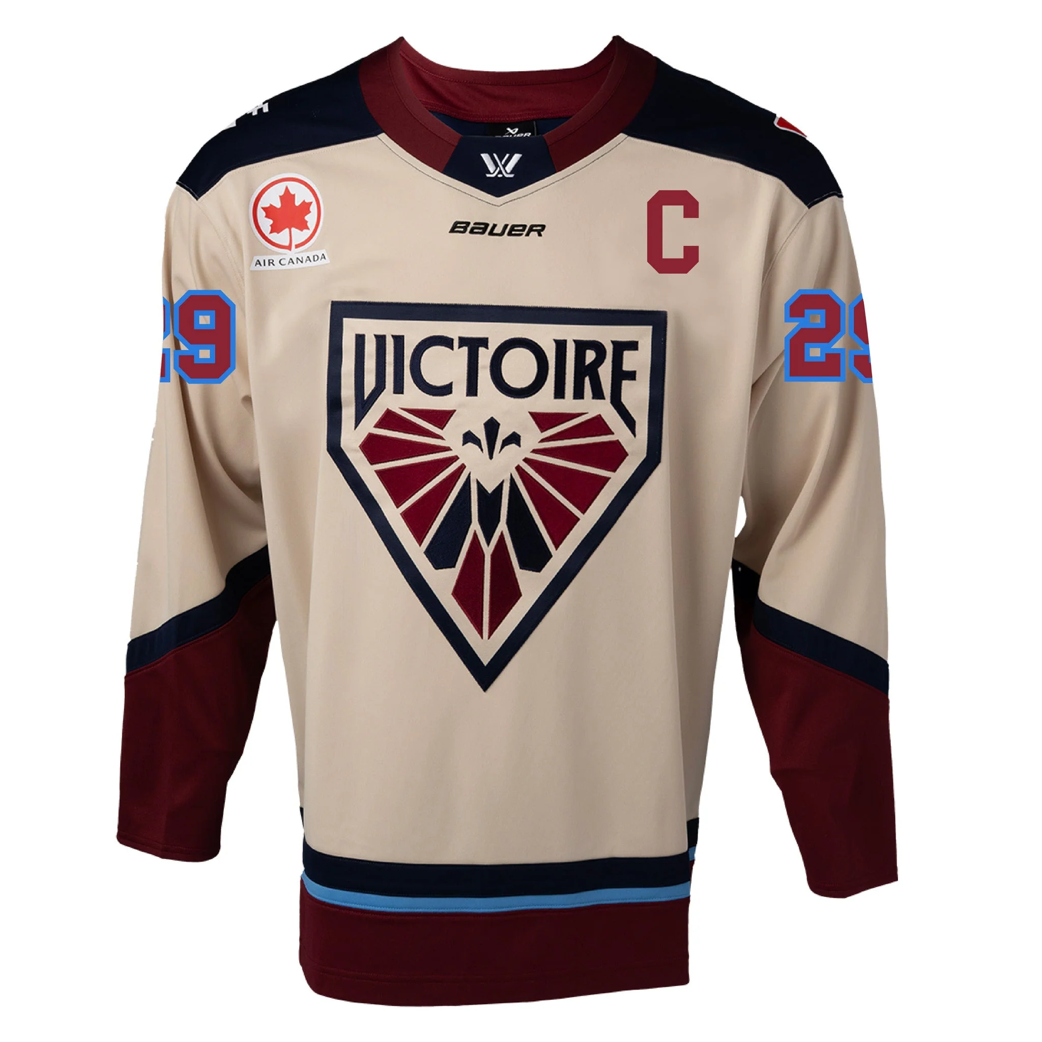 Adult Marie-Philip Poulin Montreal Victoire Bauer Replica Away Jersey - Image 2