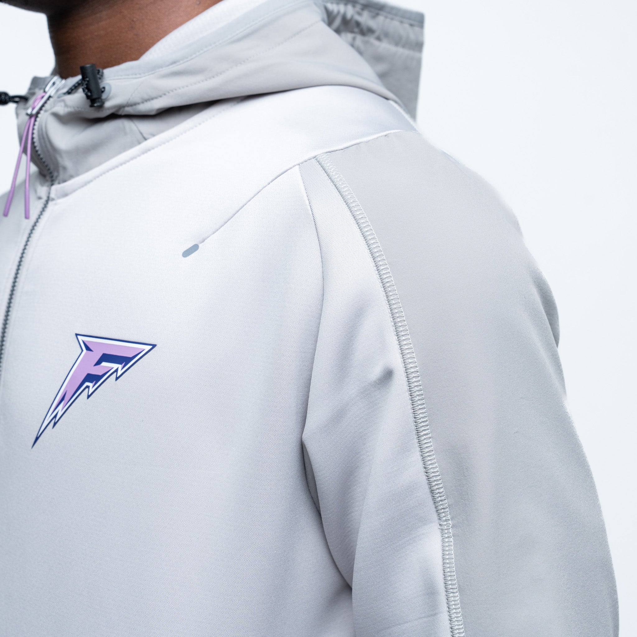 Adult Minnesota Frost Adulty Royalty Podium Hybrid Quarter Zip Jacket 2.0 - Image 4