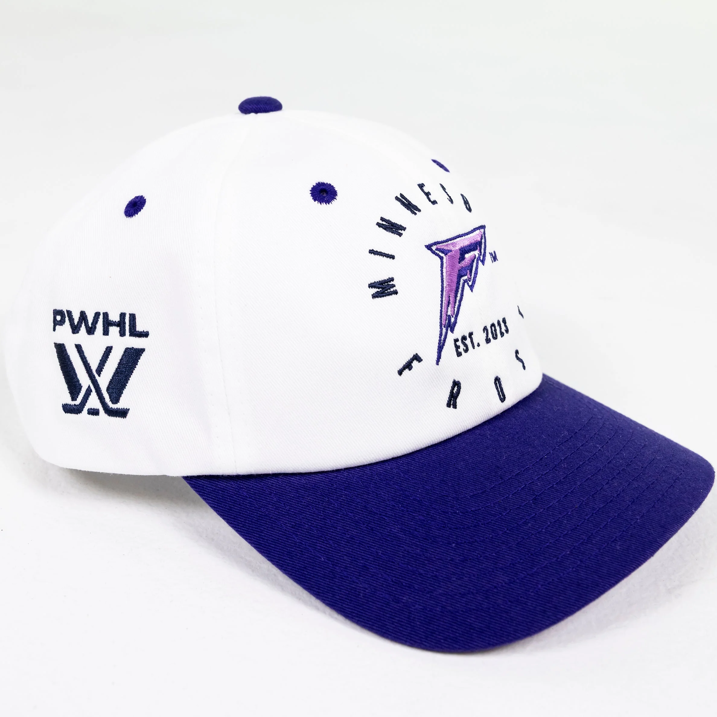 Adult Minnesota Frost CCM Circle Logo Adjustable Hat - Image 3