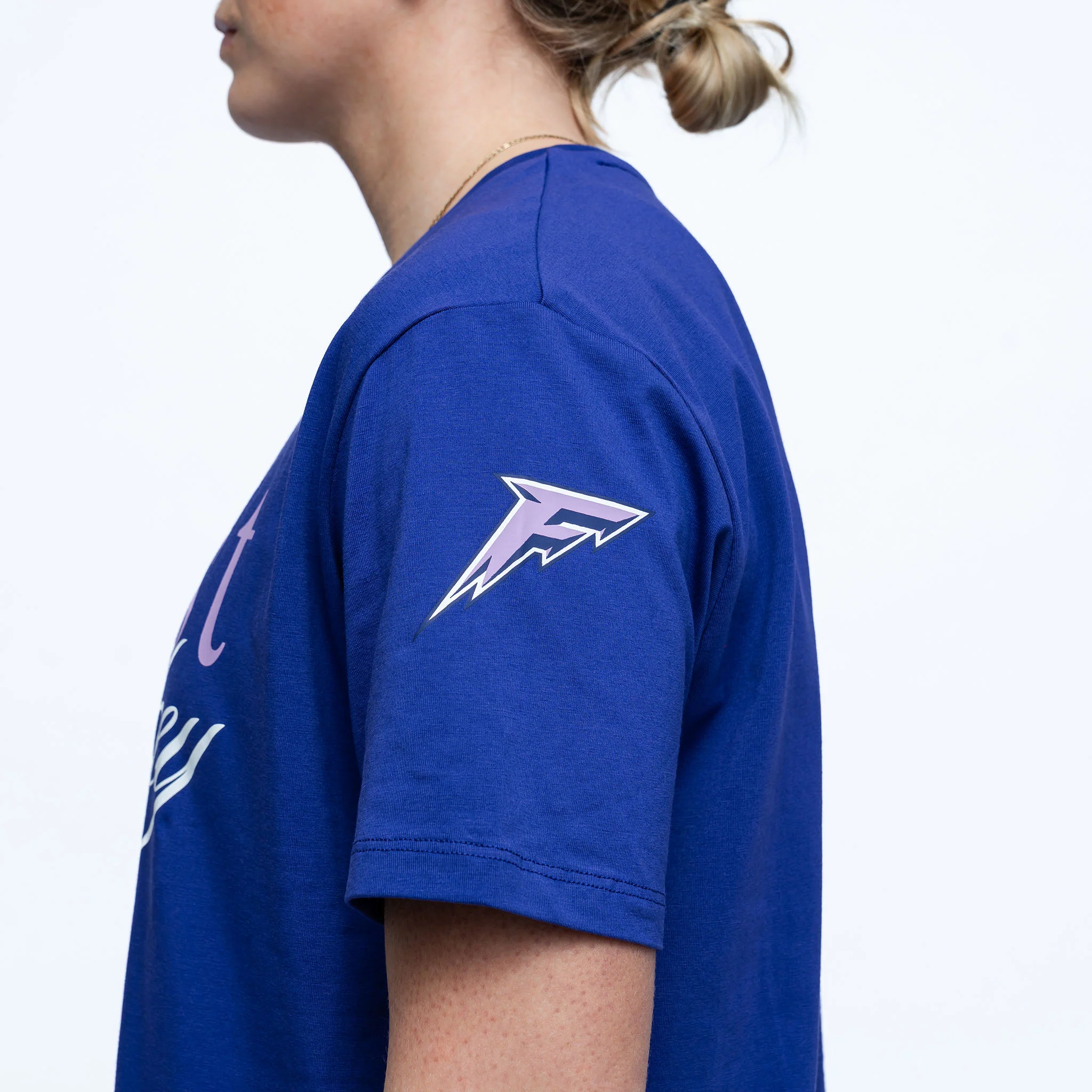 Adult Minnesota Frost Royalty Flow Sideline T-Shirt - Image 2