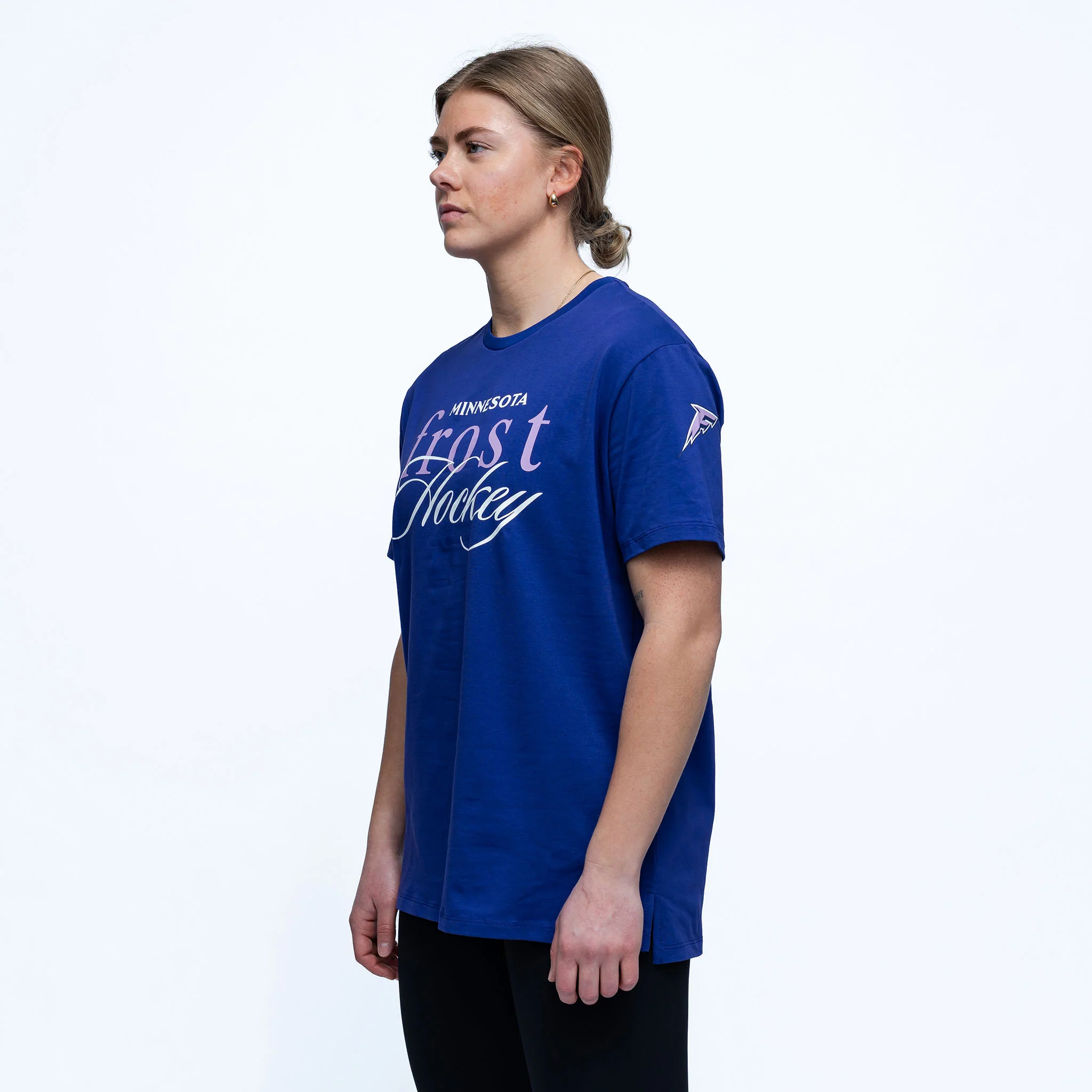 Adult Minnesota Frost Royalty Flow Sideline T-Shirt - Image 4