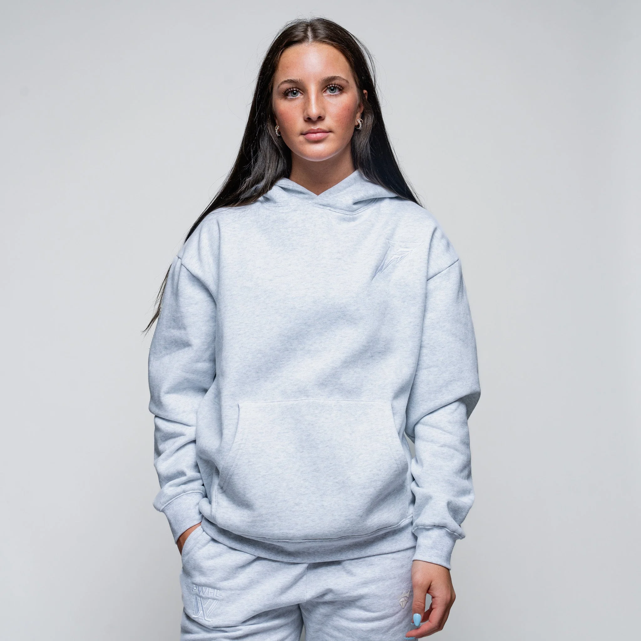 Adult Minnesota Frost Royalty Relaxed Hoodie - Image 2