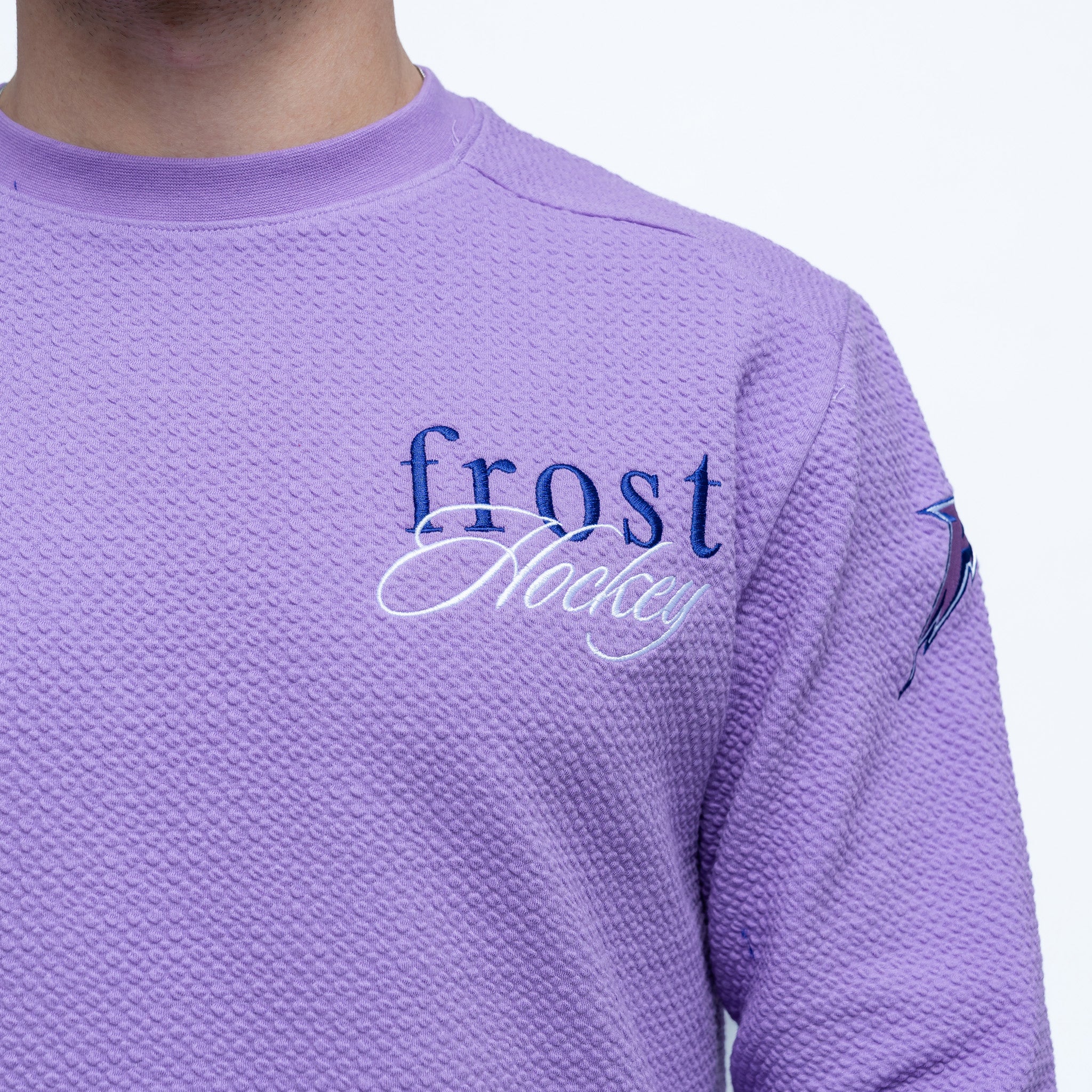 Adult Minnesota Frost Royalty Waffle Crew - Image 3