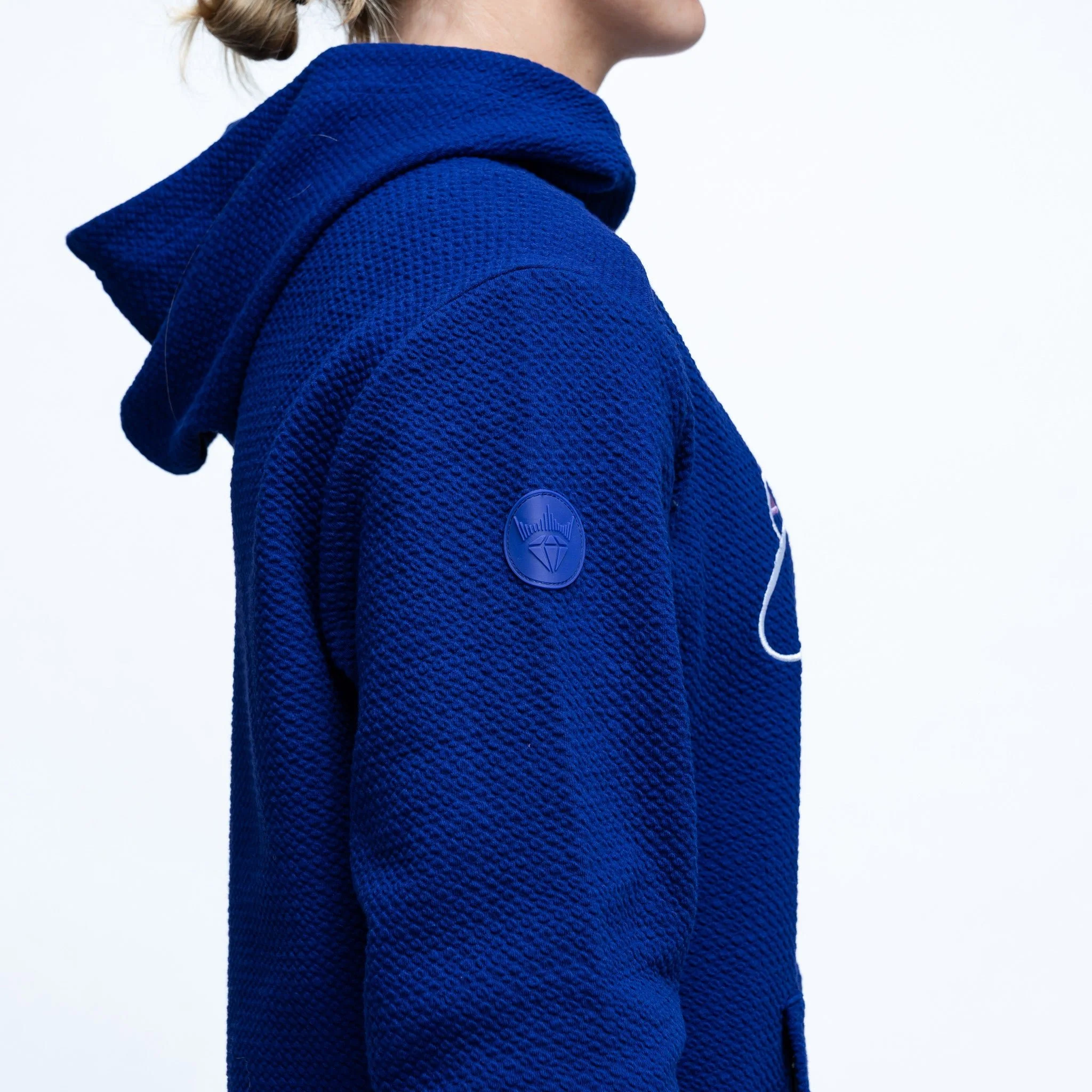 Adult Minnesota Frost Royalty Waffle Hoodie - Image 6