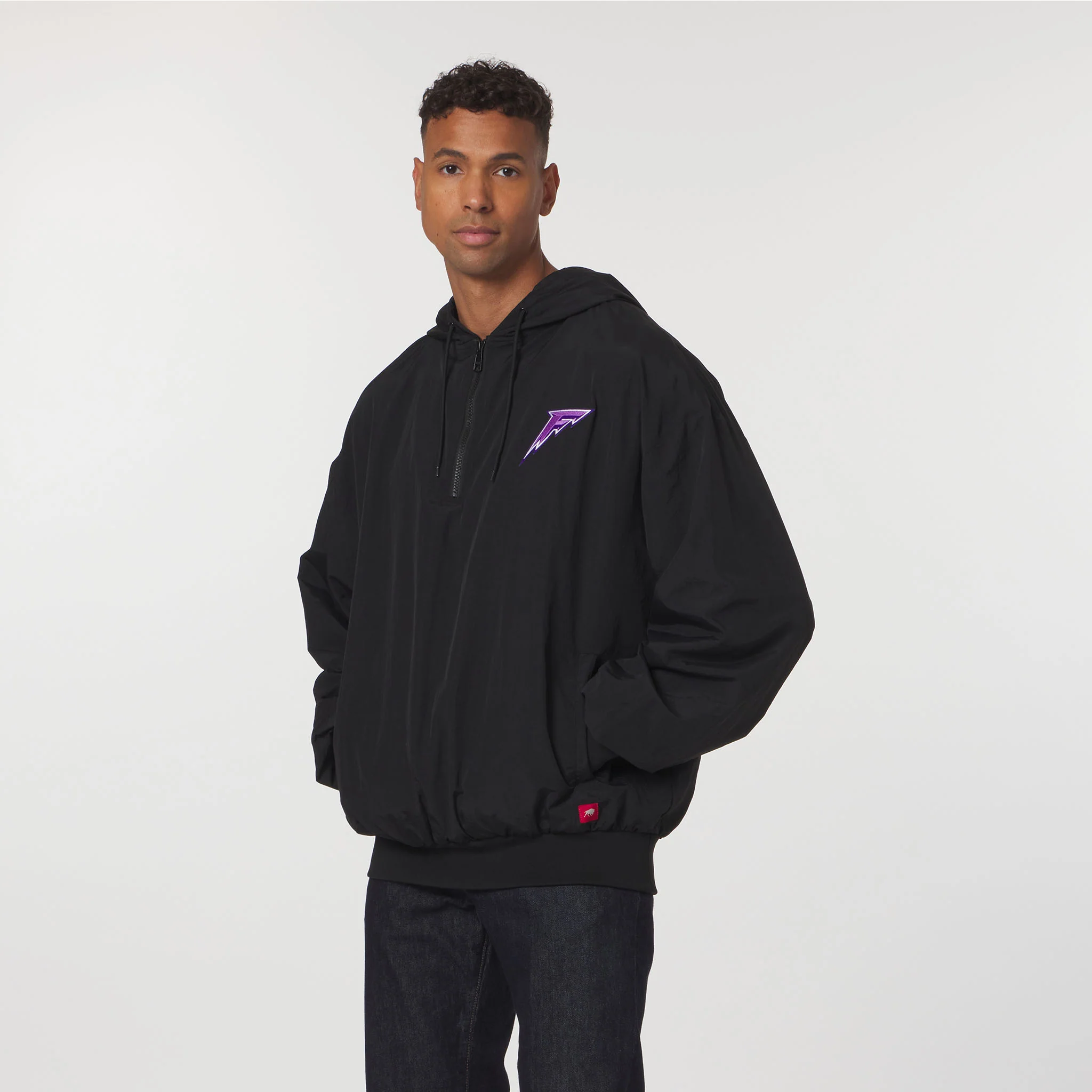 Adult Minnesota Frost Sportiqe Logo Winfield 1/4 Zip Jacket - Image 6