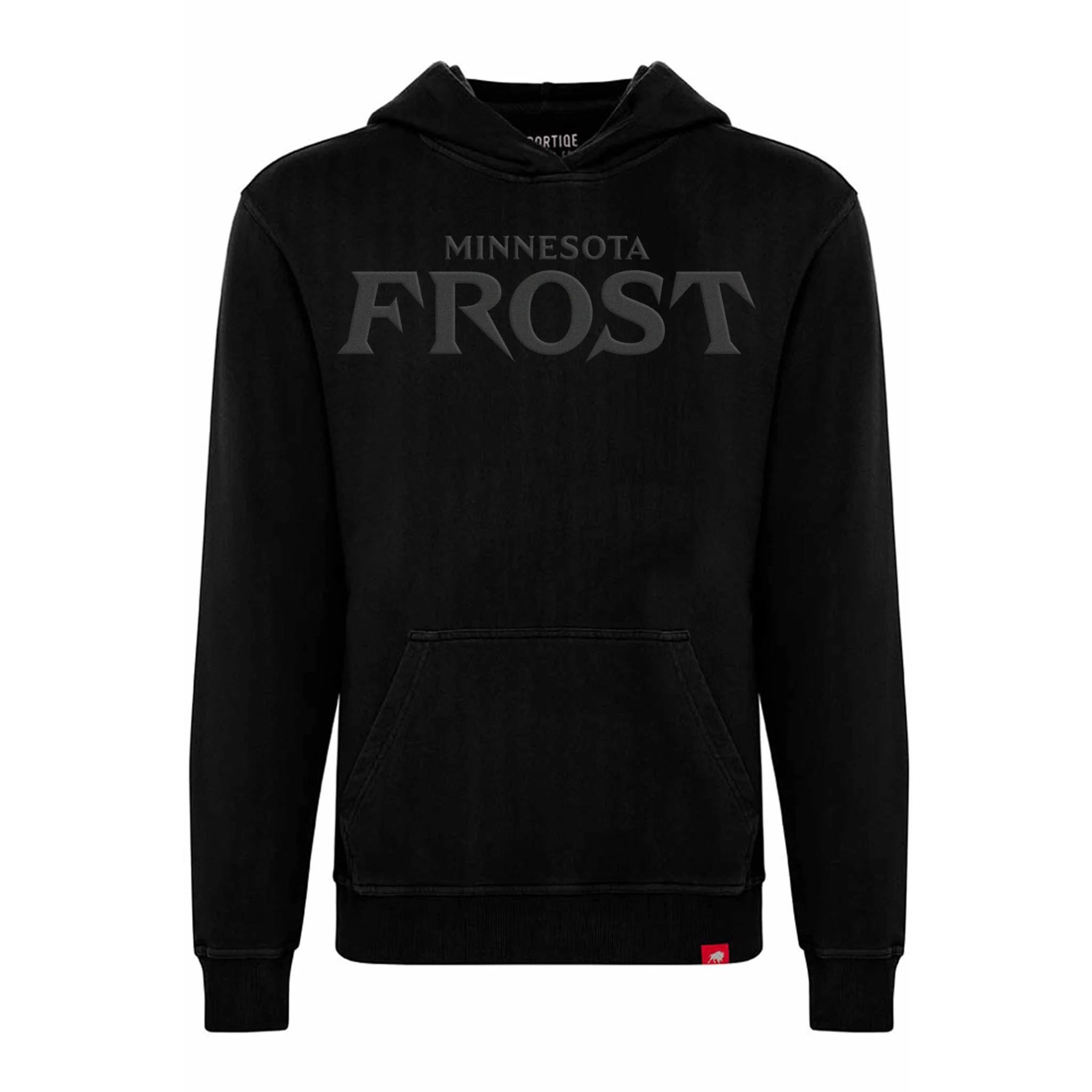 Adult Minnesota Frost Sportiqe Puff Ink Logo Drake Hoodie