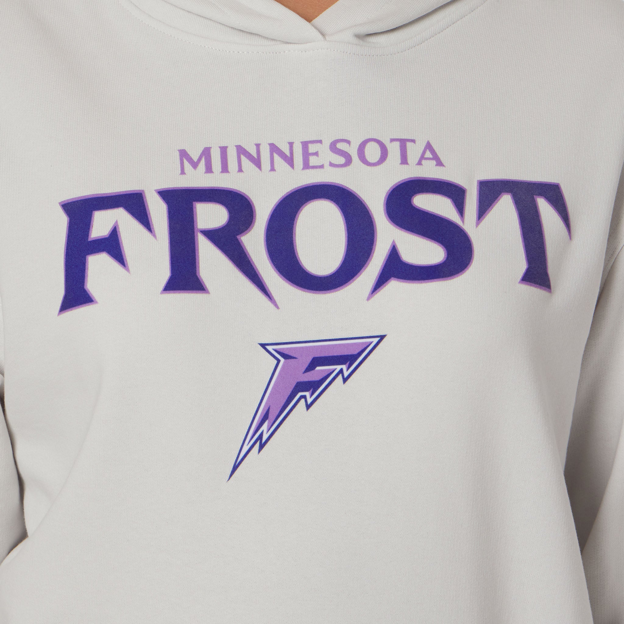 Adult Minnesota Frost Sportiqe Velvet Logo Drake Hoodie - Image 4