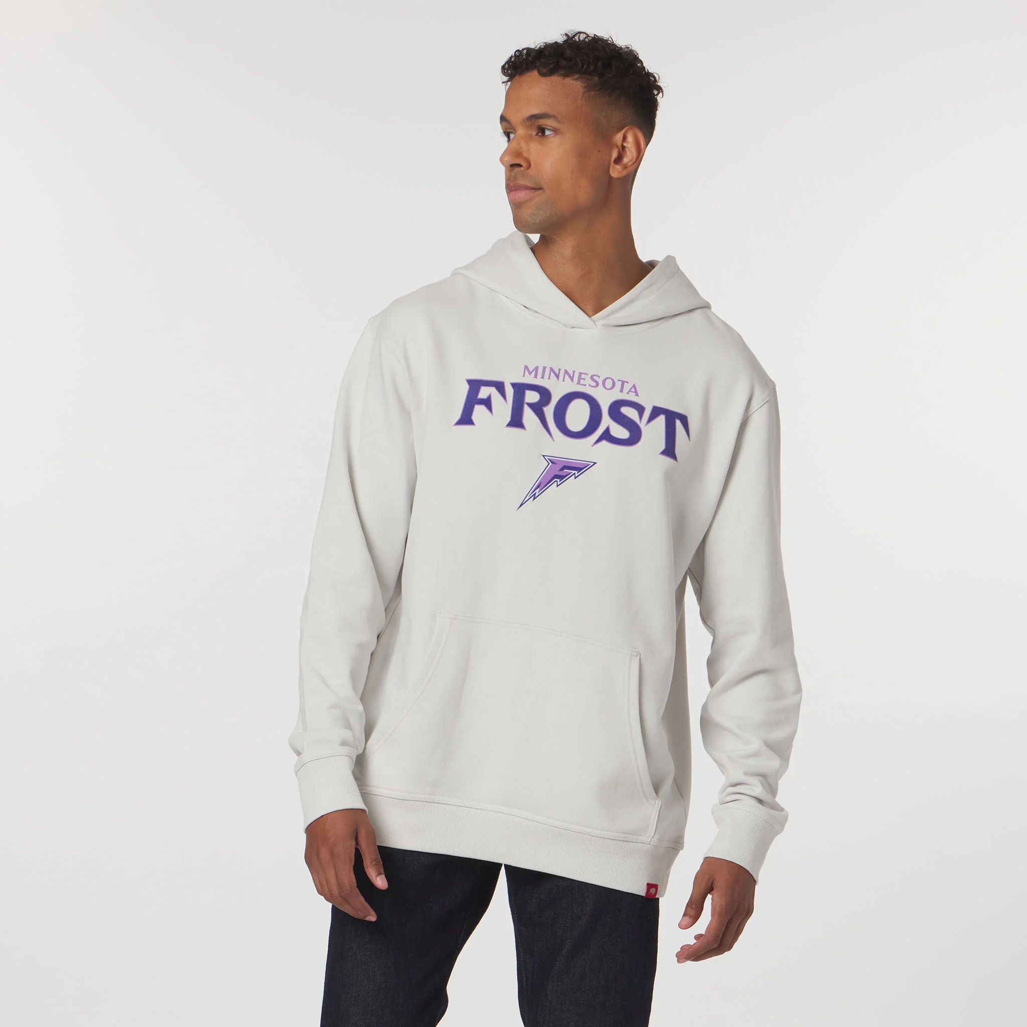 Adult Minnesota Frost Sportiqe Velvet Logo Drake Hoodie - Image 7