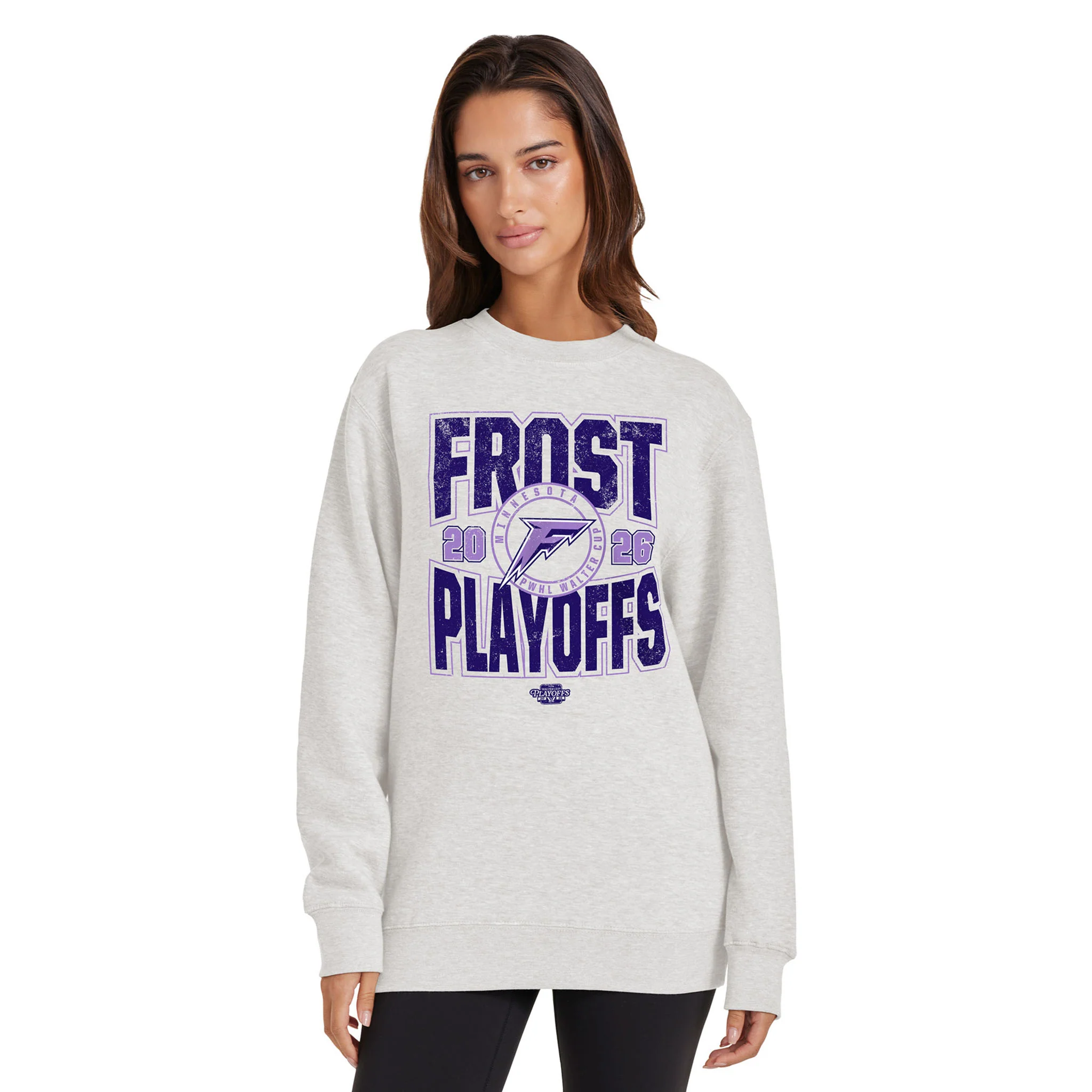 Adult Minnesota Frost Stadium Essentials Playoffs Voyage 2026 Crew - Image 4