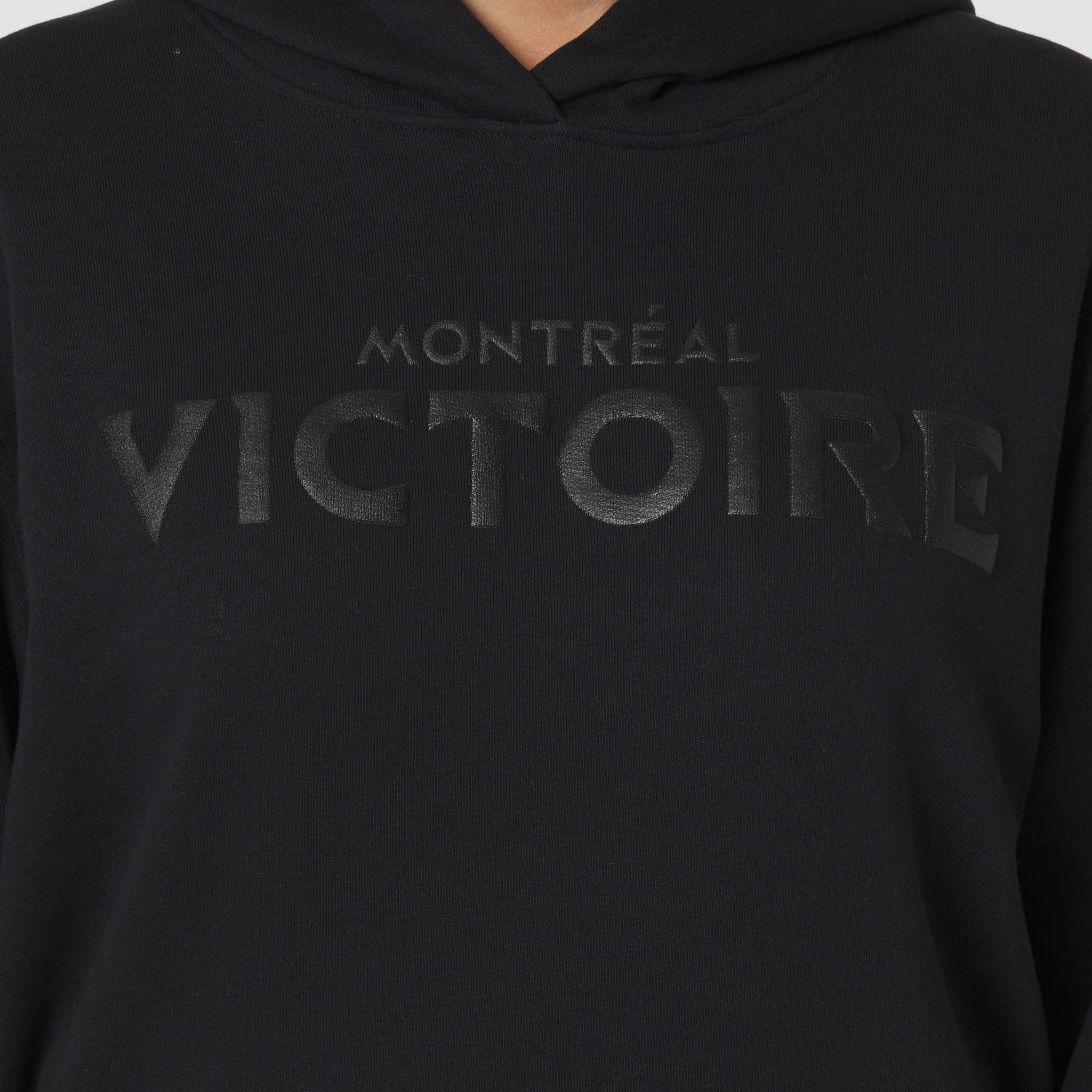 Adult Montreal Victoire Sportiqe Puff Ink Logo Drake Hoodie - Image 4