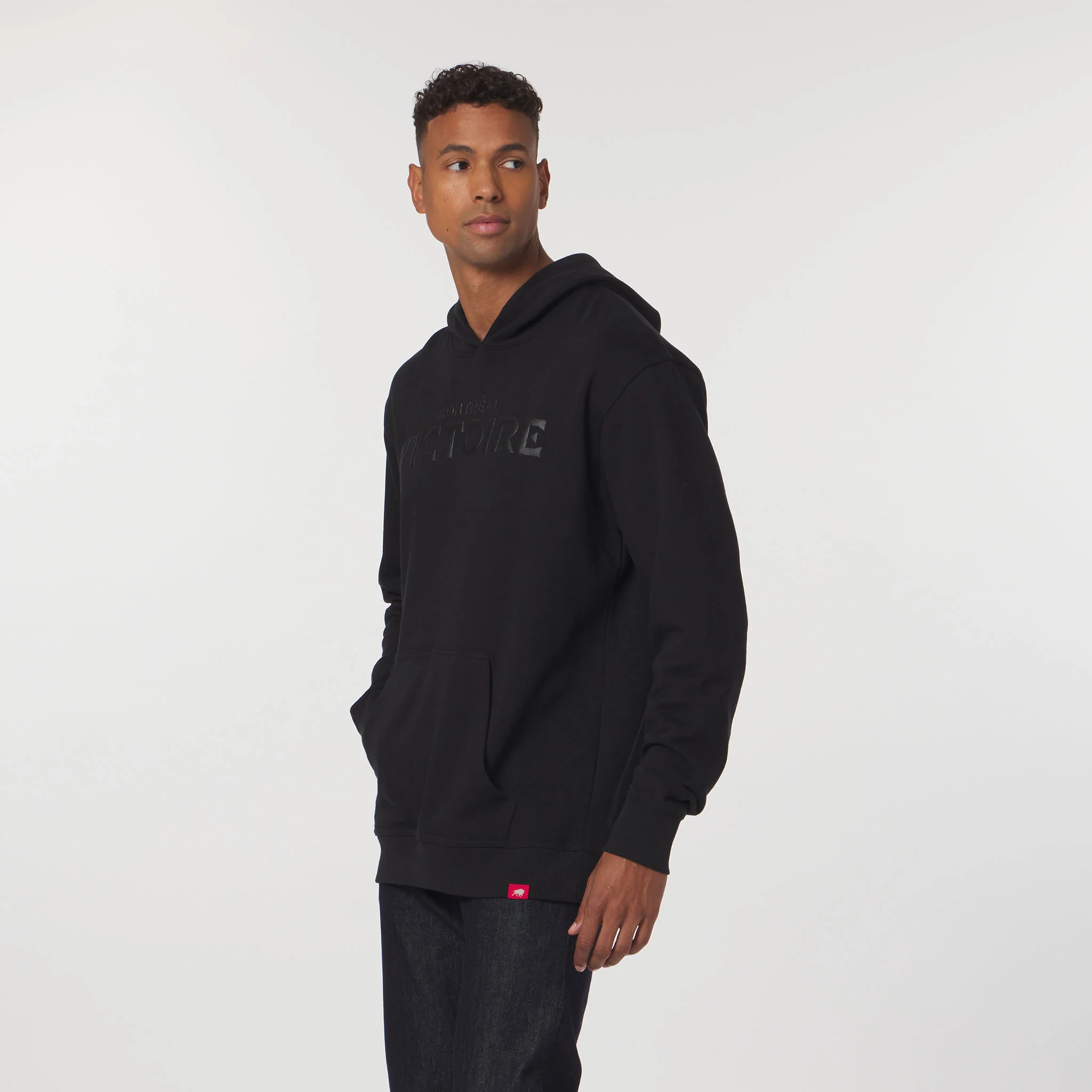Adult Montreal Victoire Sportiqe Puff Ink Logo Drake Hoodie - Image 7