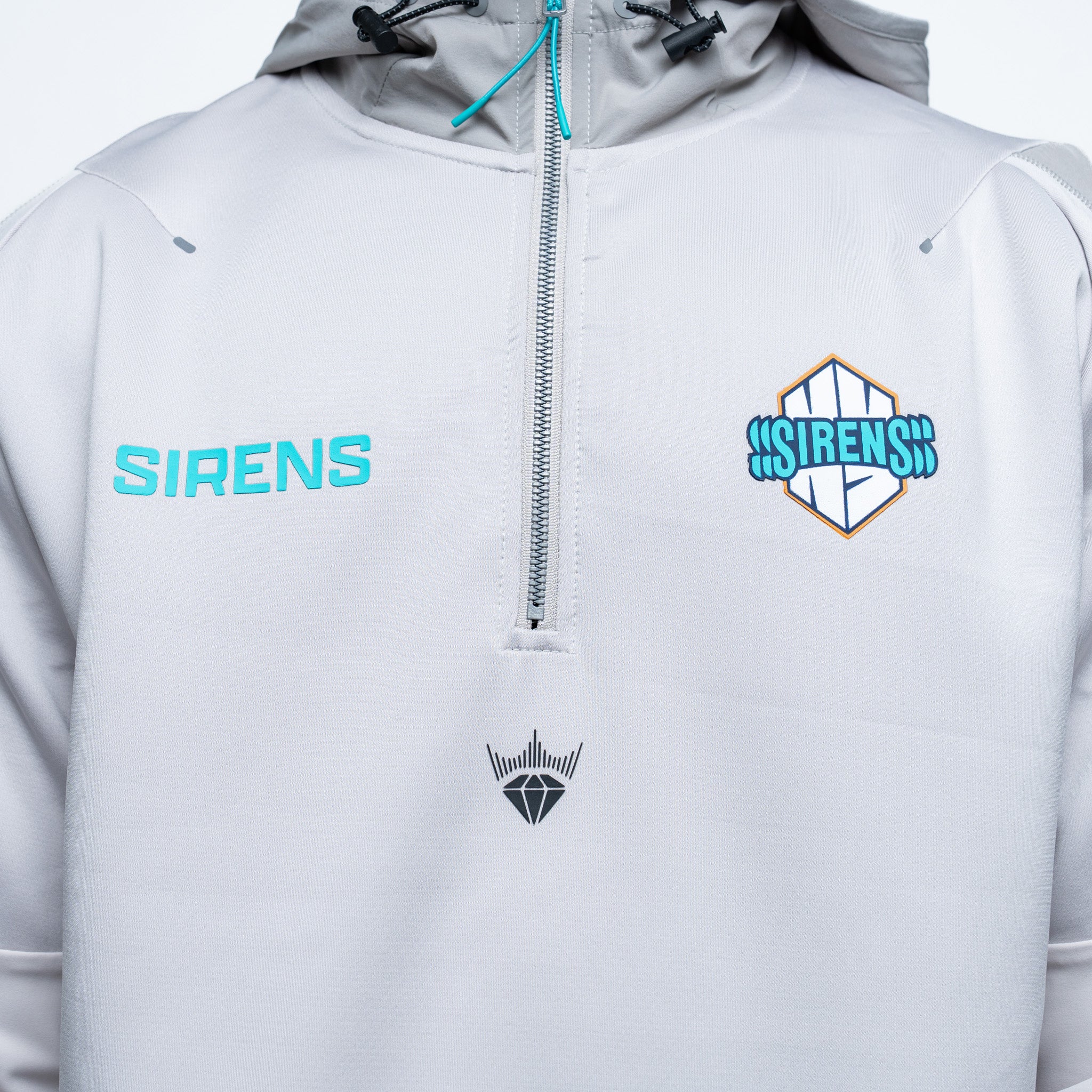 Adult New York Sirens Adulty Royalty Podium Hybrid Quarter Zip Jacket 2.0 - Image 2