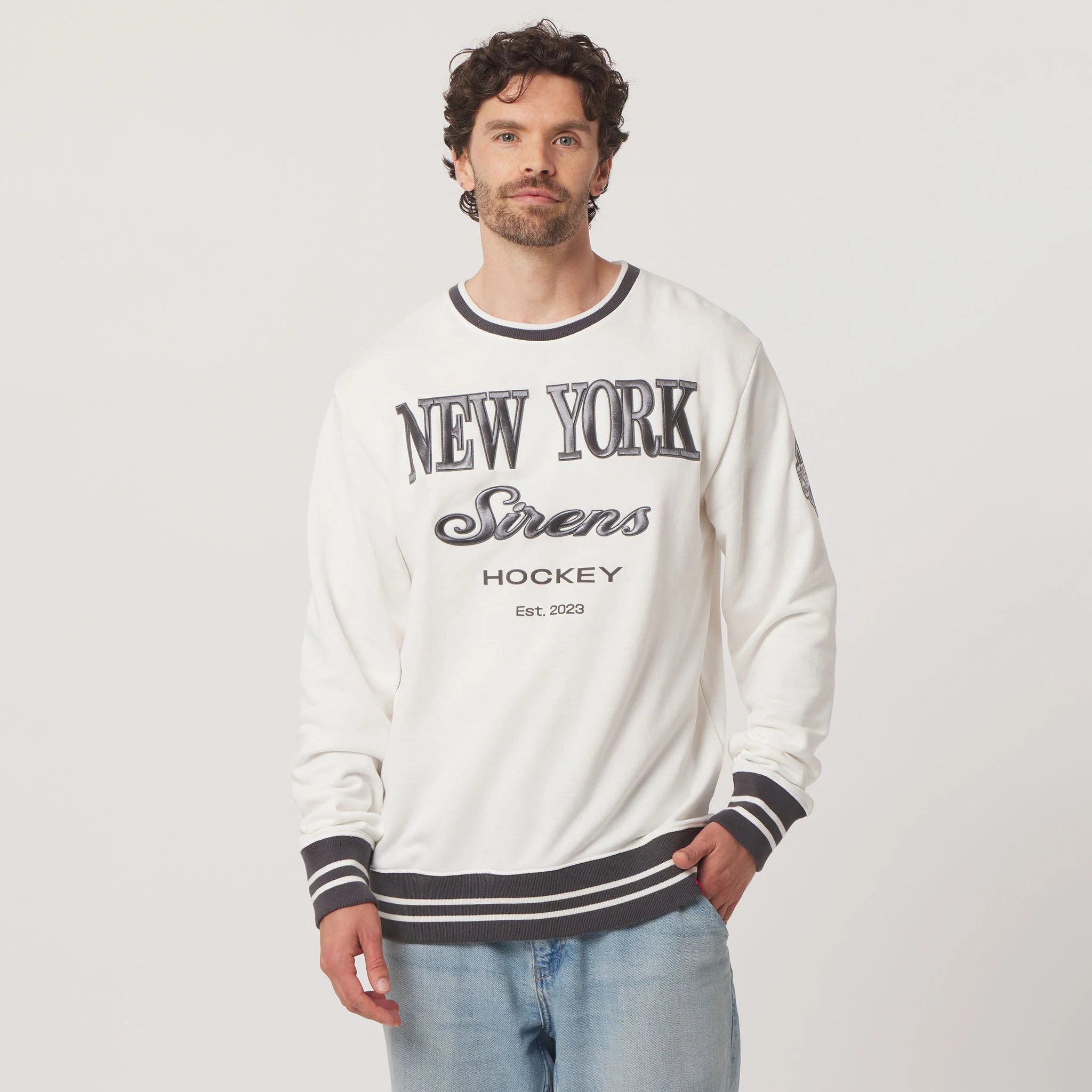 Adult New York Sirens Sportiqe Ellington Crewneck