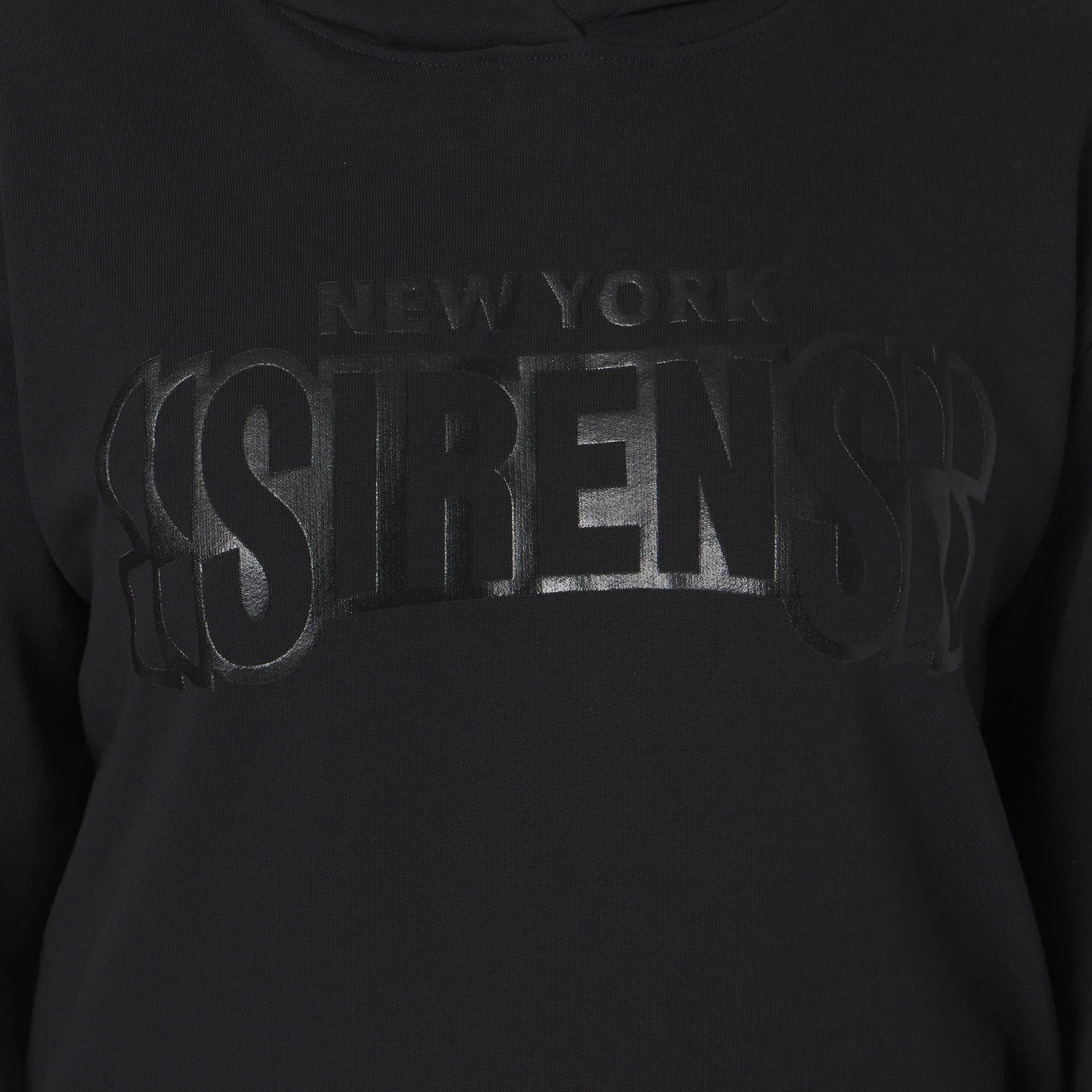 Adult New York Sirens Sportiqe Puff Ink Logo Drake Hoodie - Image 4