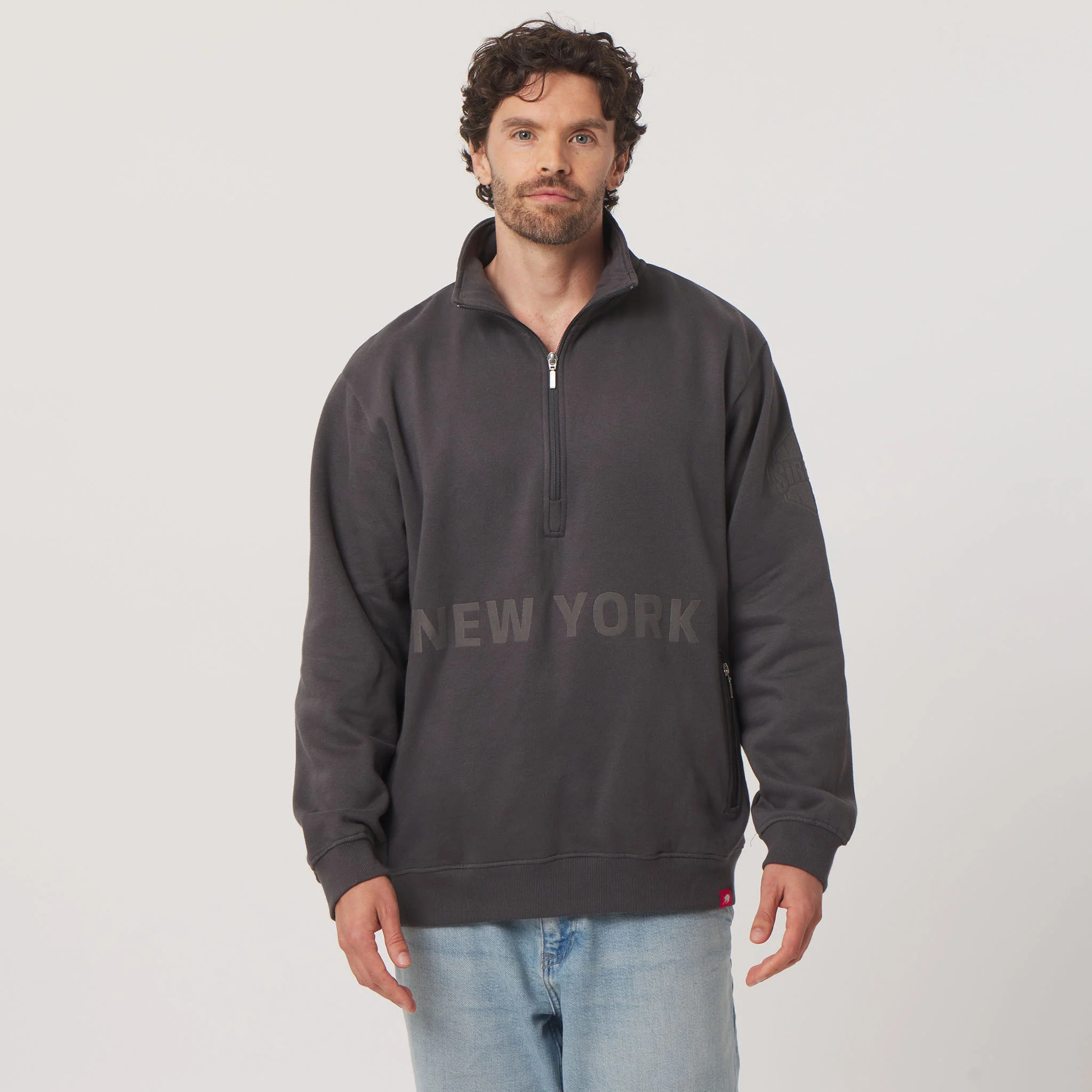 Adult New York Sirens Sportiqe Tonal Sainz Quarter Zip