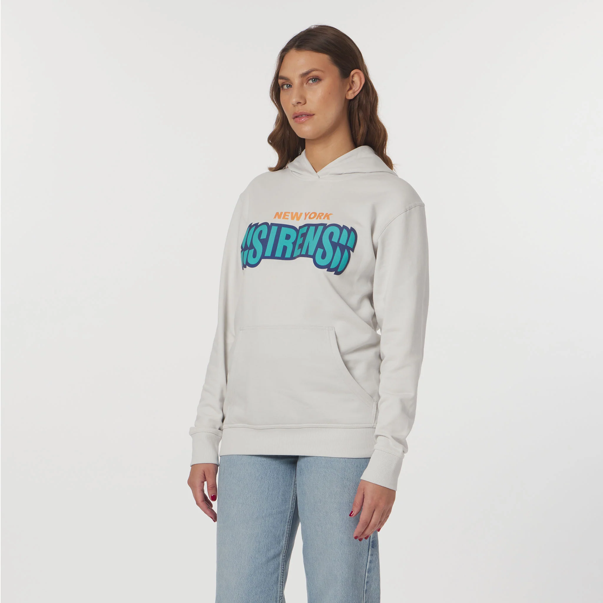 Adult New York Sirens Sportiqe Velvet Logo Drake Hoodie - Image 3