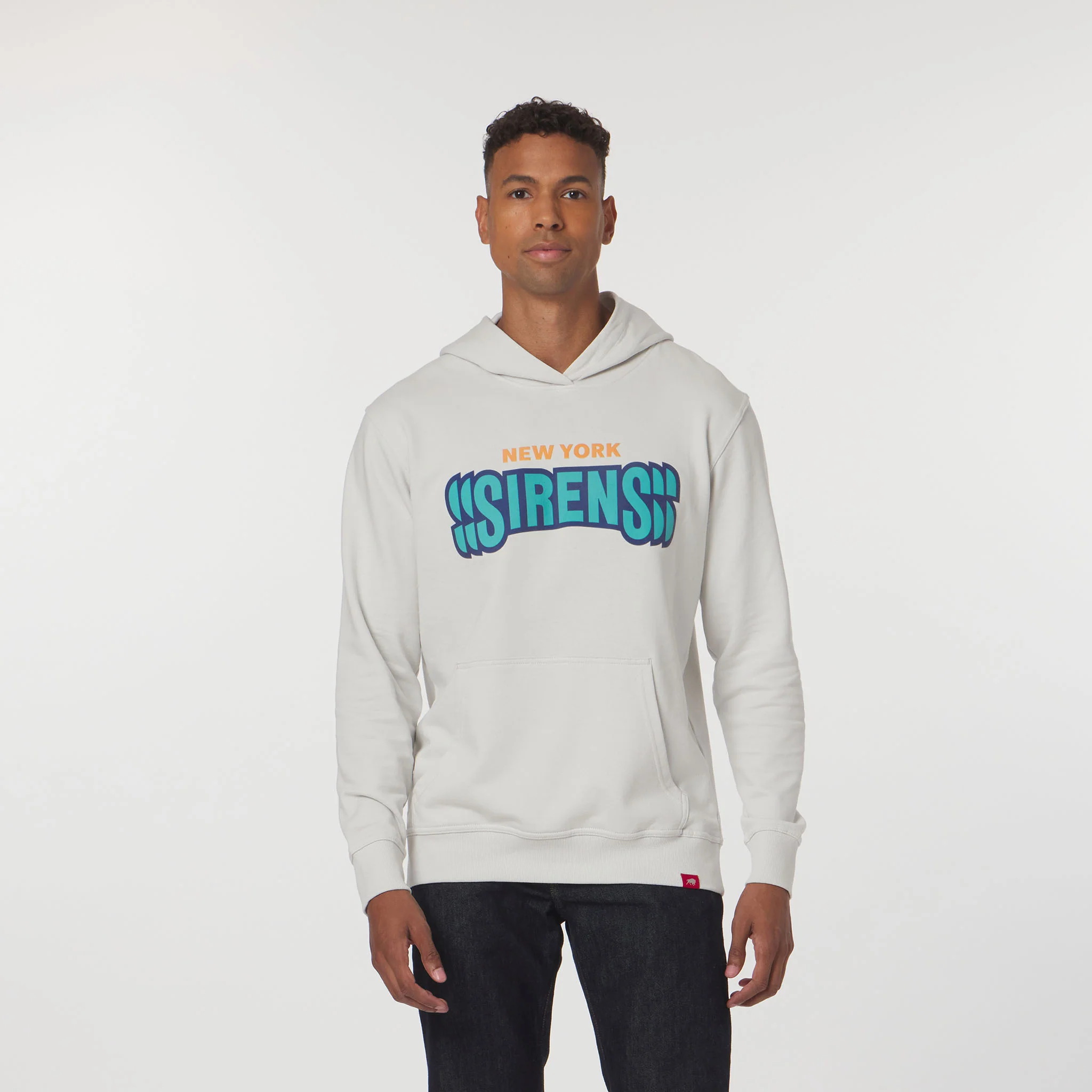 Adult New York Sirens Sportiqe Velvet Logo Drake Hoodie - Image 6