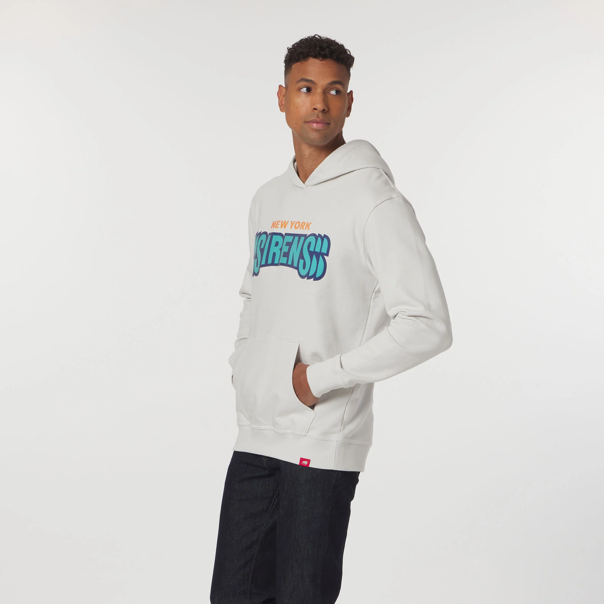 Adult New York Sirens Sportiqe Velvet Logo Drake Hoodie - Image 7
