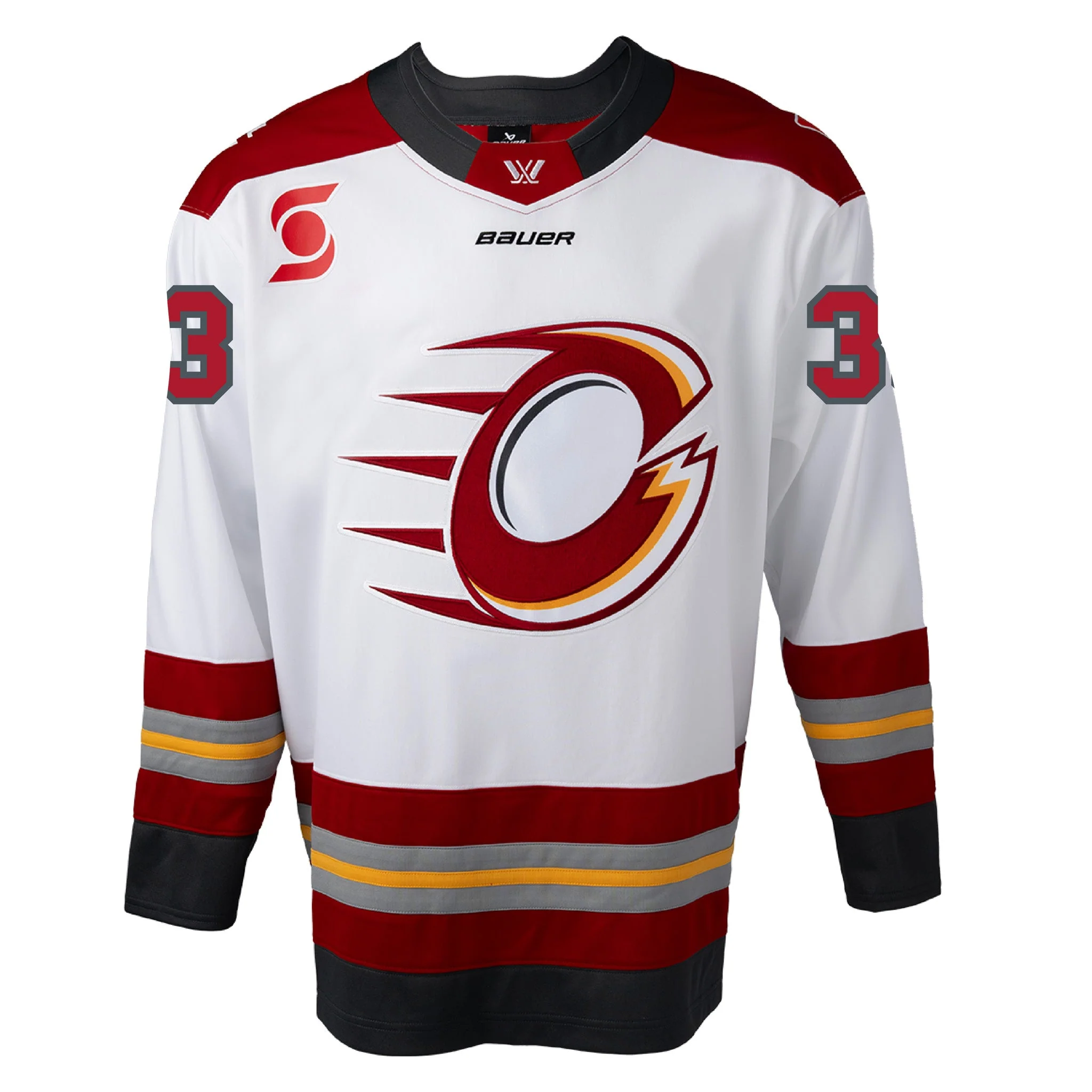 Adult Ottawa Charge Gwyneth Philips Bauer Replica Away Jersey - Image 2