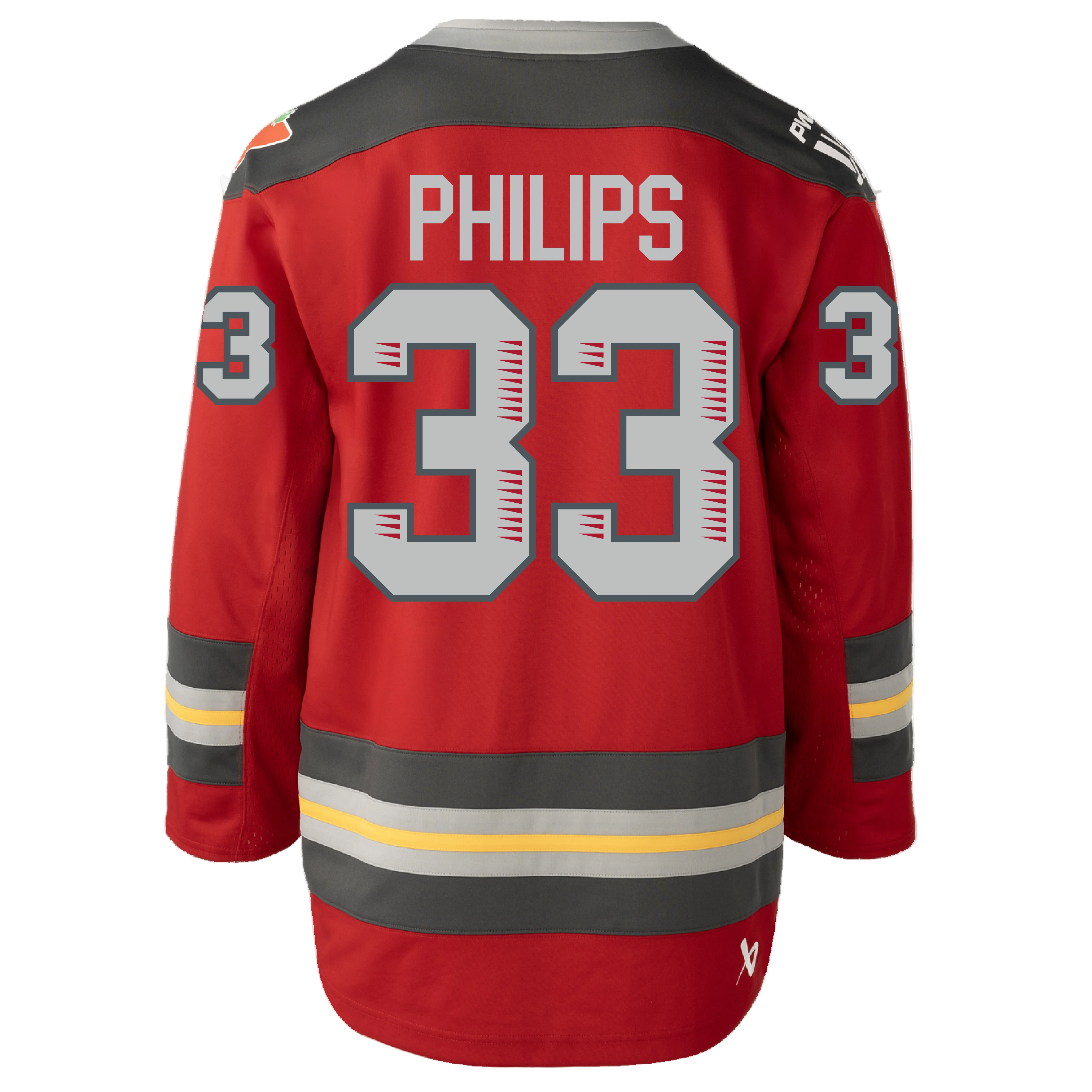 Adult Ottawa Charge Gwyneth Philips Bauer Replica Home Jersey