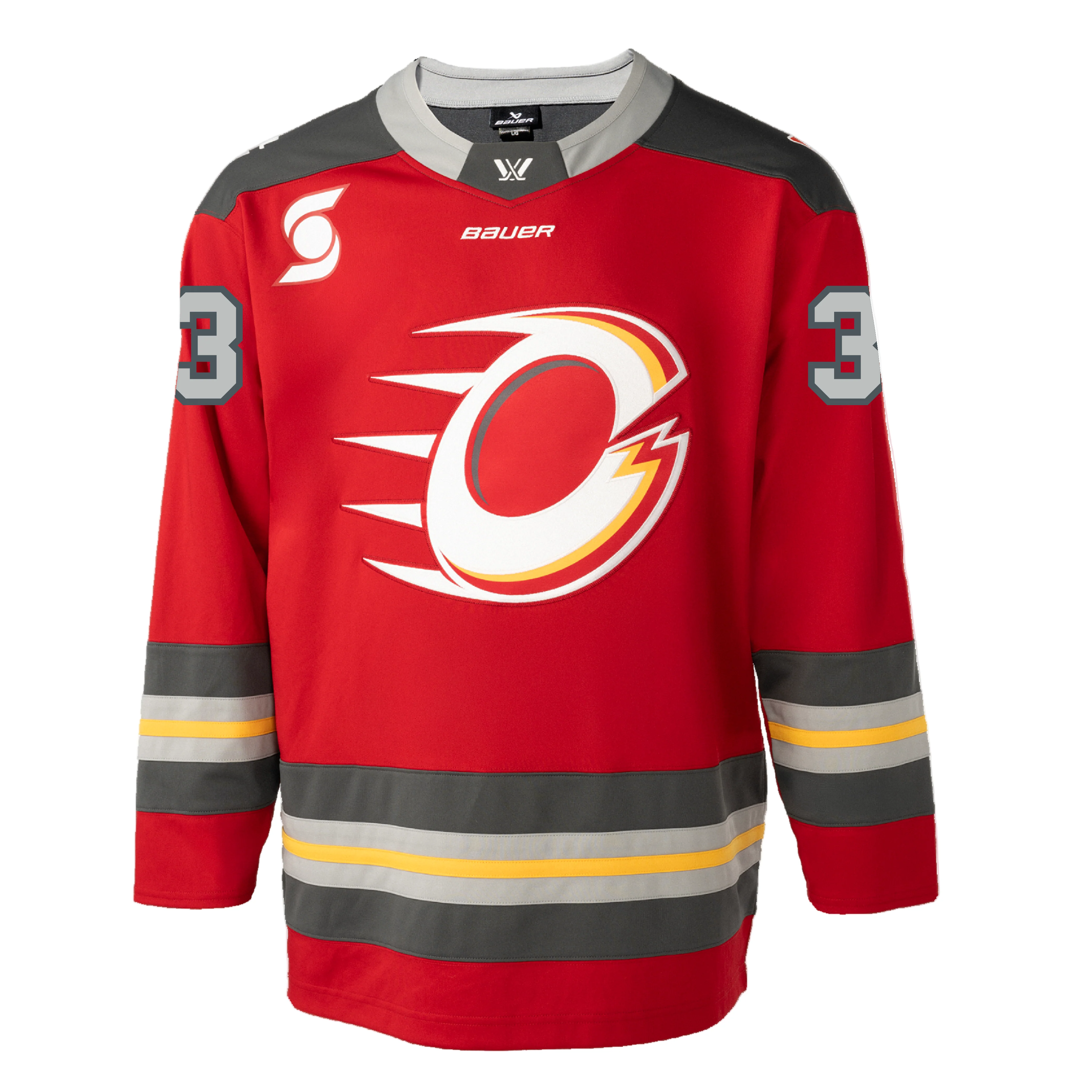 Adult Ottawa Charge Gwyneth Philips Bauer Replica Home Jersey - Image 2