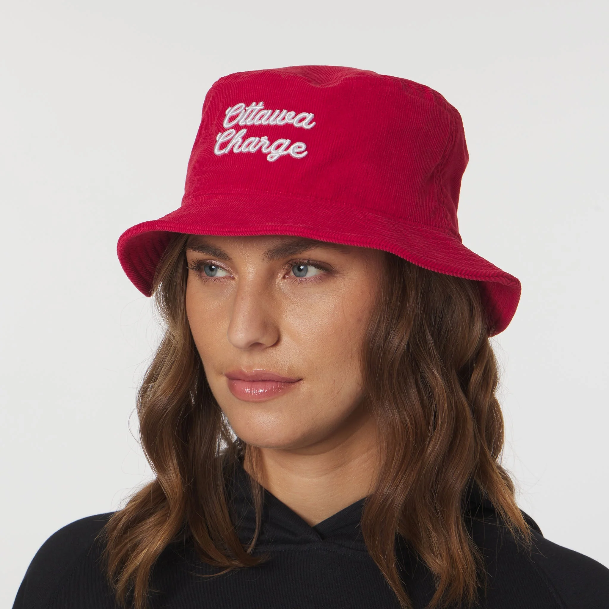 Adult Ottawa Charge Sportiqe Corduroy Bucket Hat - Image 3