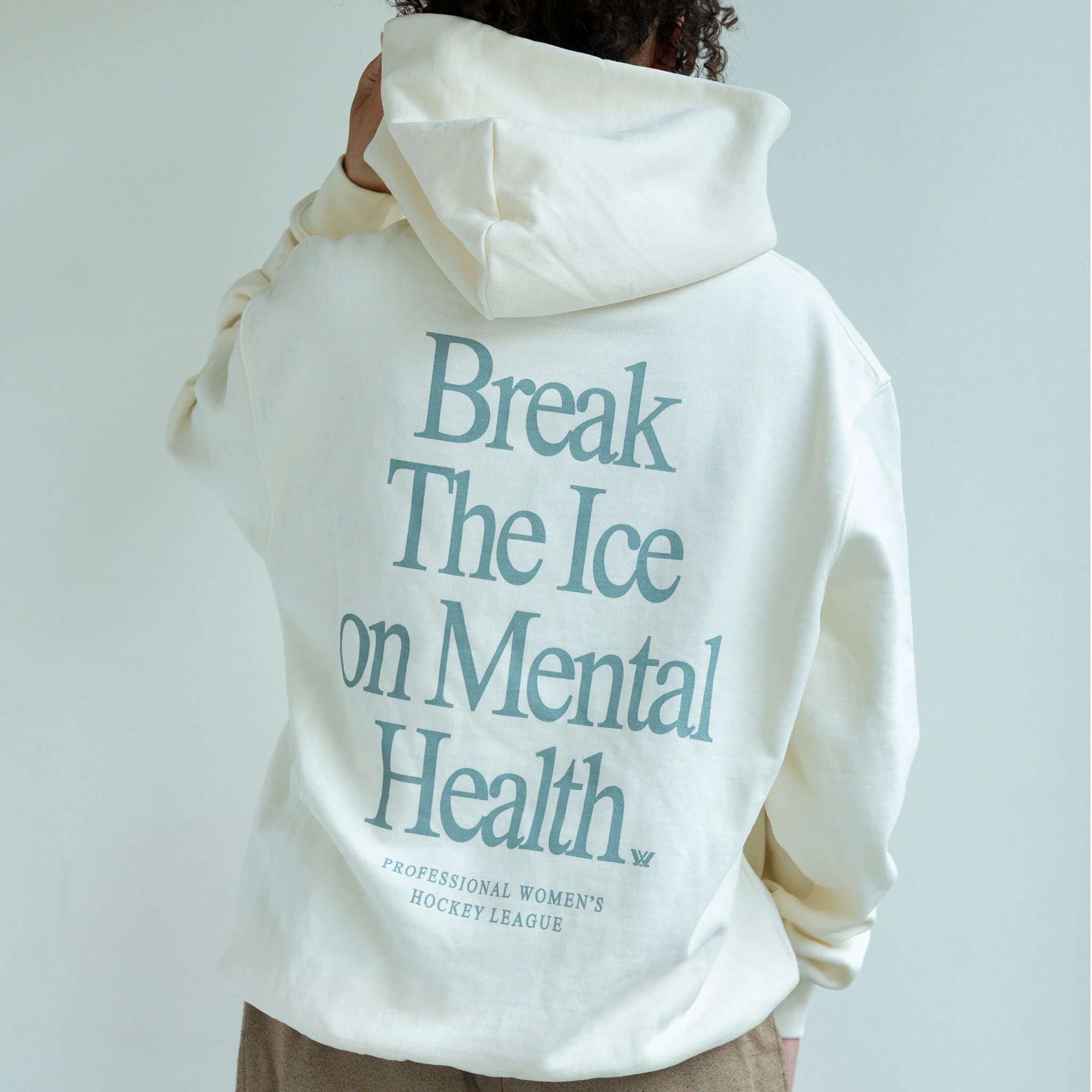 Adult PWHL Mental Health Peace Collective Heavyweight Hoodie - Image 3