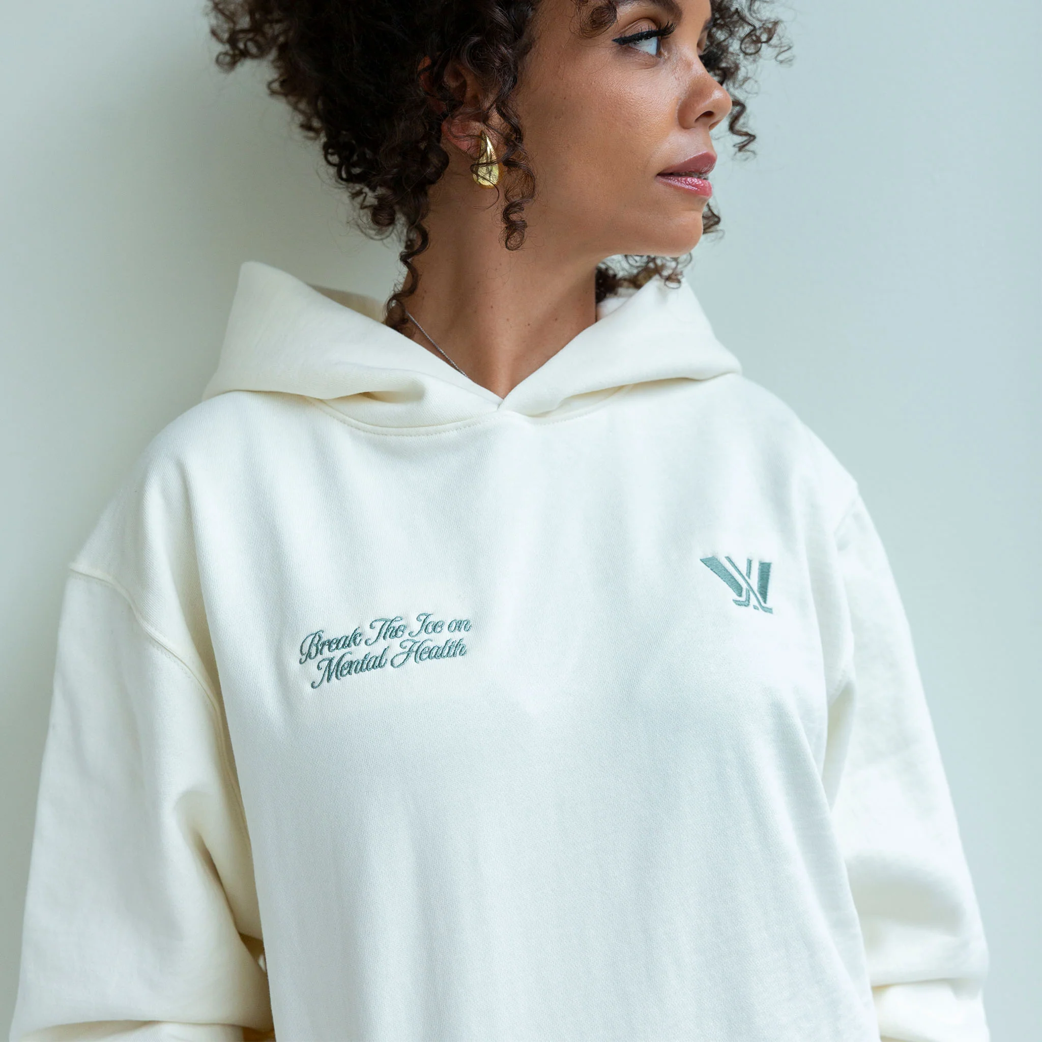 Adult PWHL Mental Health Peace Collective Heavyweight Hoodie - Image 4
