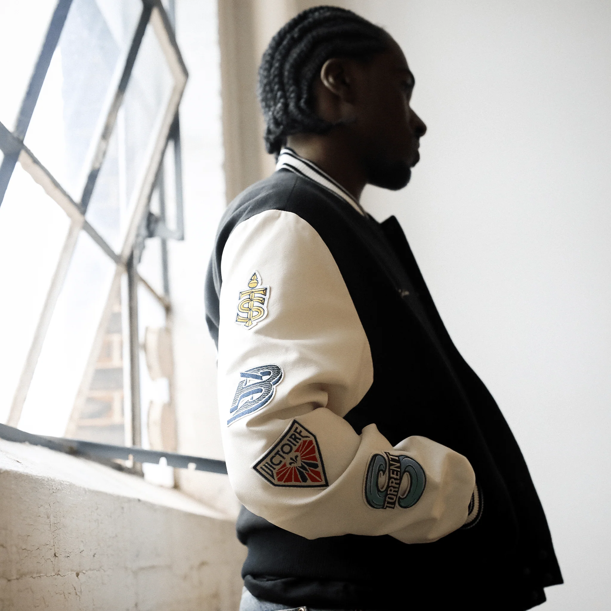 Adult PWHL Peace Collective Ice Time Earned Letterman Jacket - Image 4