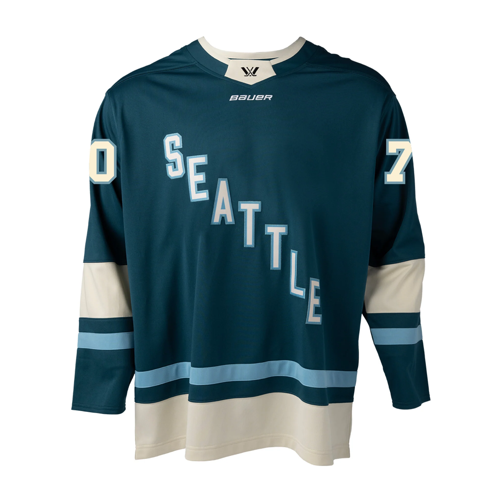 Adult PWHL Seattle Carly Jackson Bauer Replica Home Jersey - Image 2