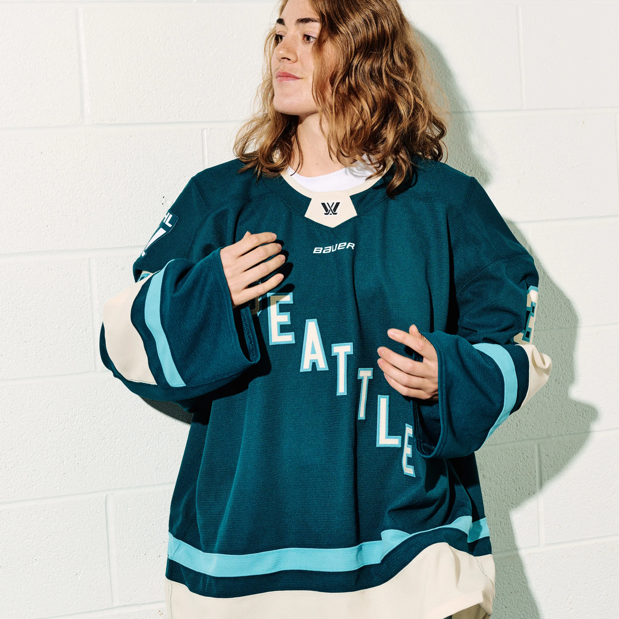 Adult PWHL Seattle Corinne Schroeder Bauer Replica Home Jersey - Image 4