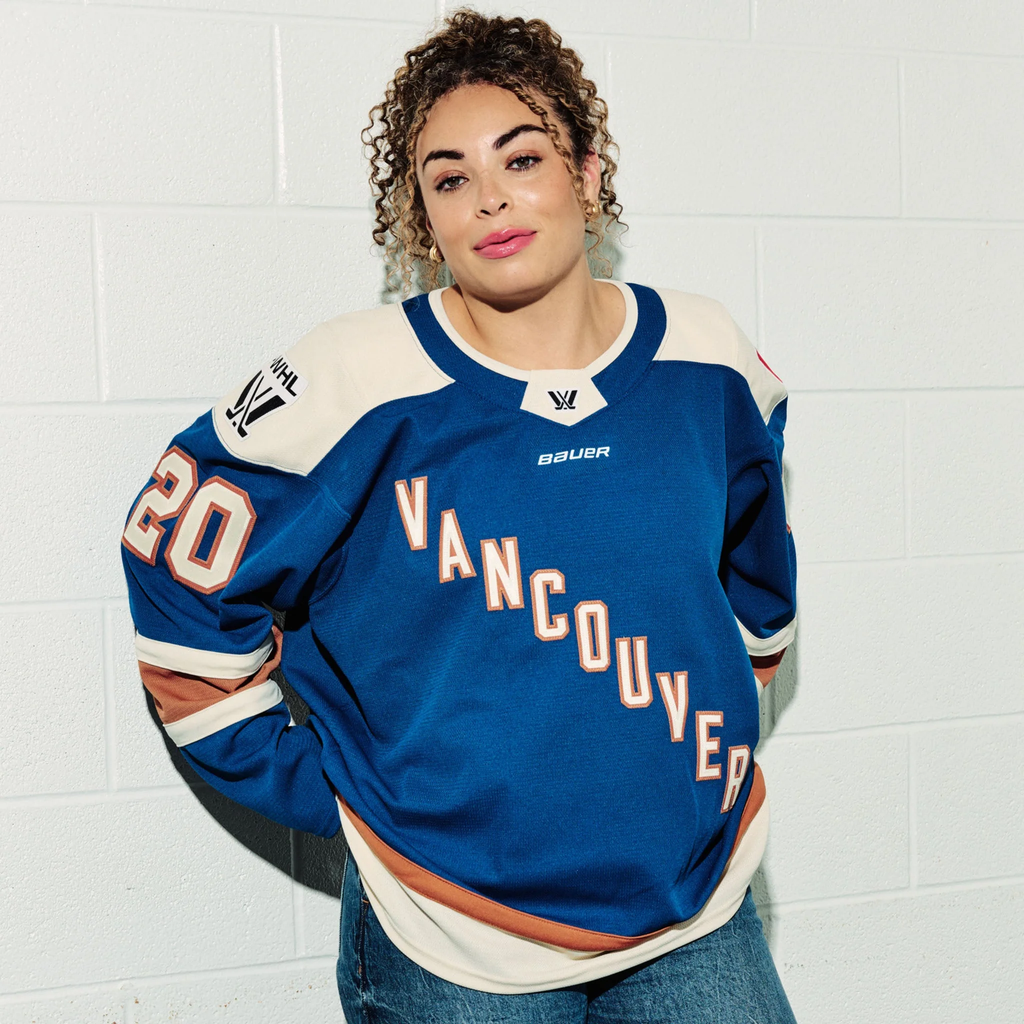 Adult PWHL Vancouver Sarah Nurse Bauer Replica Home Jersey - Image 3