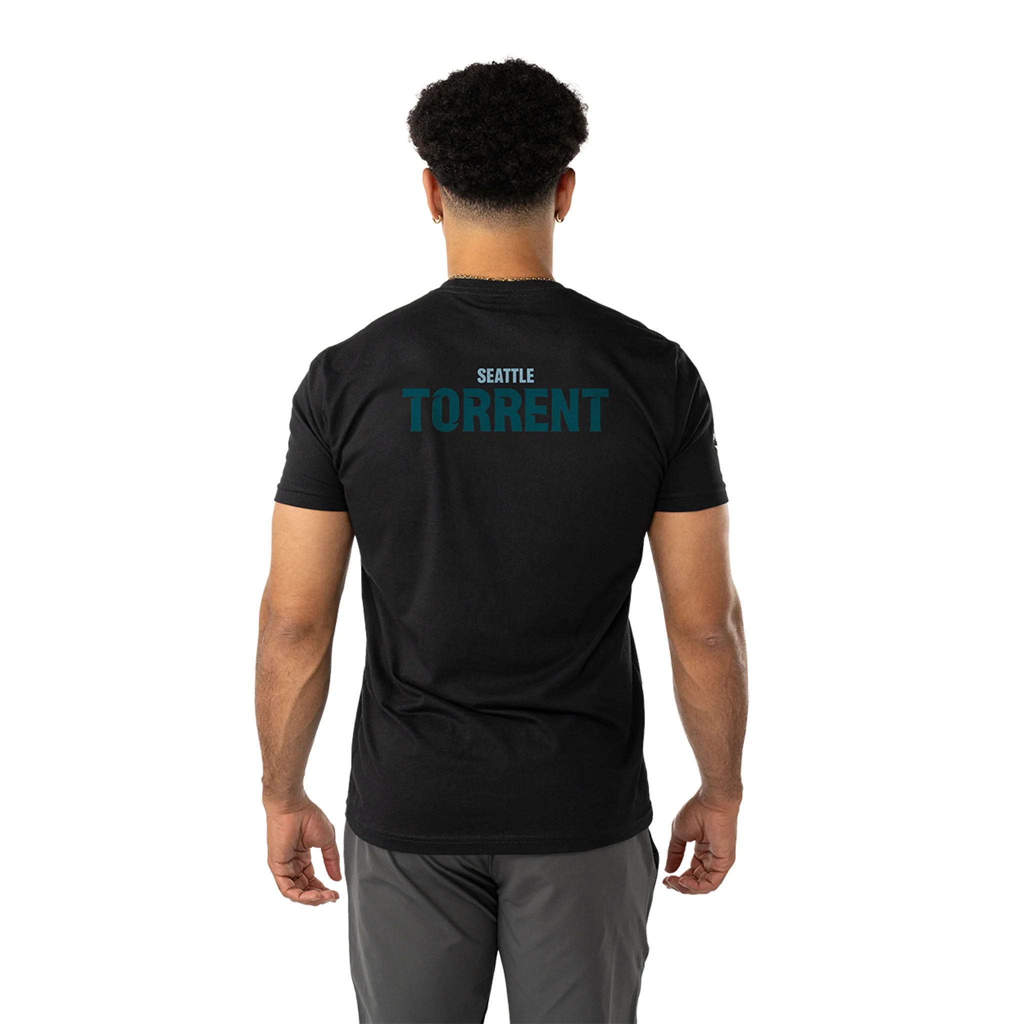 Adult Seattle Torrent Bauer Logo T-Shirt - Image 2