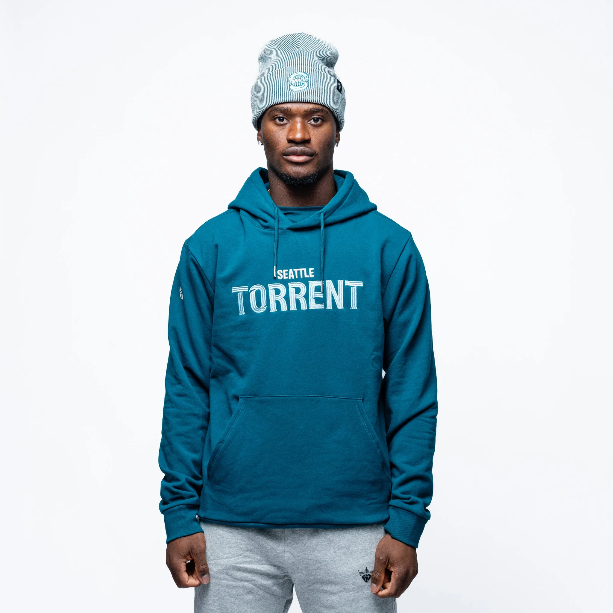 Adult Seattle Torrent Royalty Heritage Cloud Hoodie