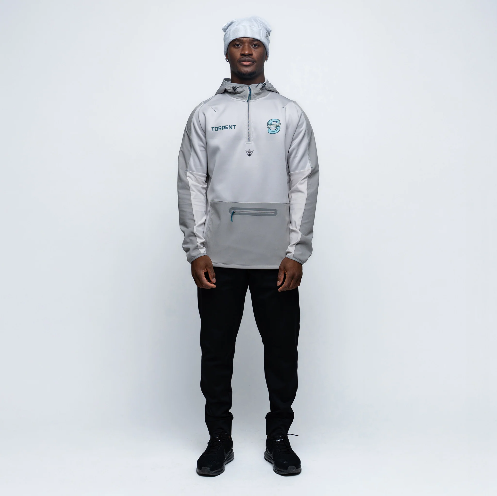 Adult Seattle Torrent Royalty Podium Hybrid Quarter Zip Jacket 2.0 - Image 7