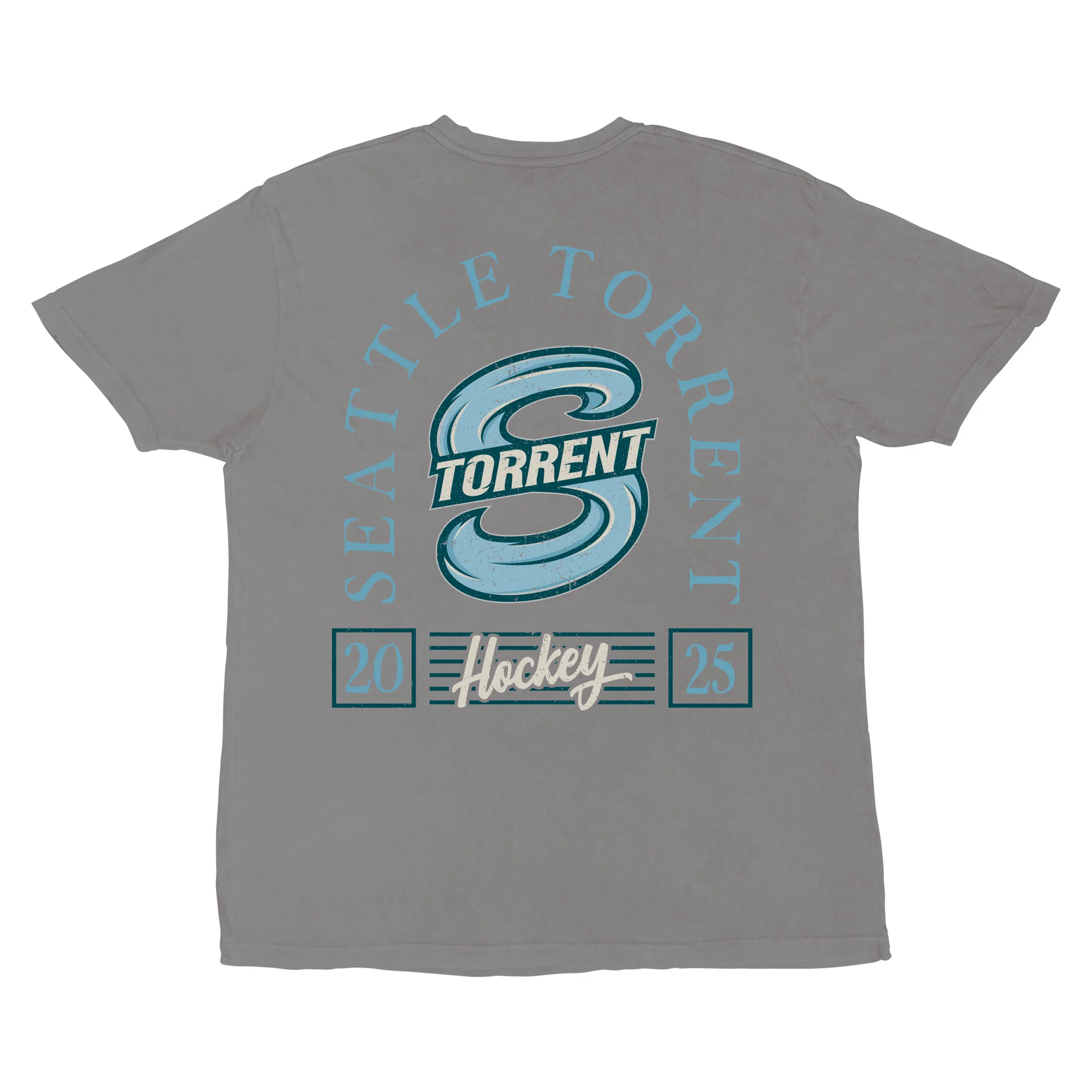 Adult Seattle Torrent Stadium Essentials Laylow Vintage T-Shirt - Image 2
