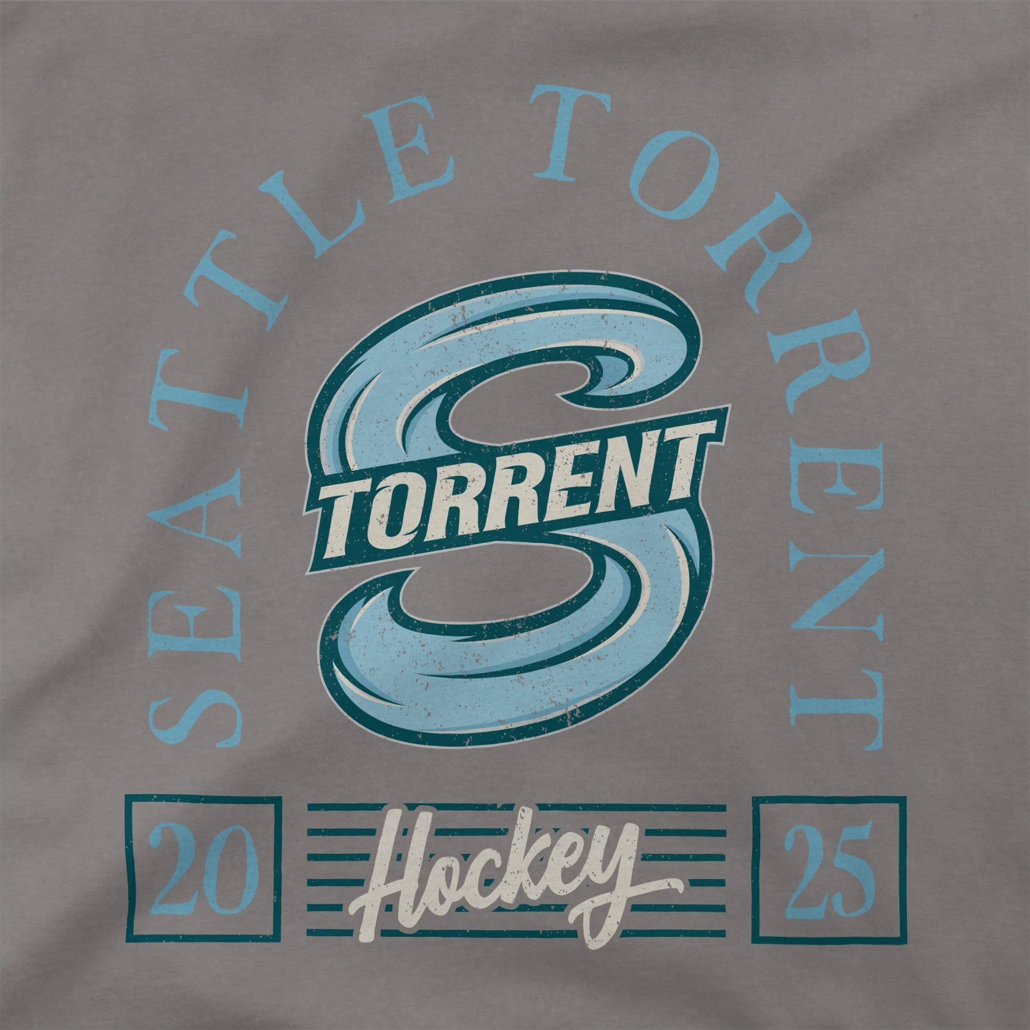Adult Seattle Torrent Stadium Essentials Laylow Vintage T-Shirt - Image 4