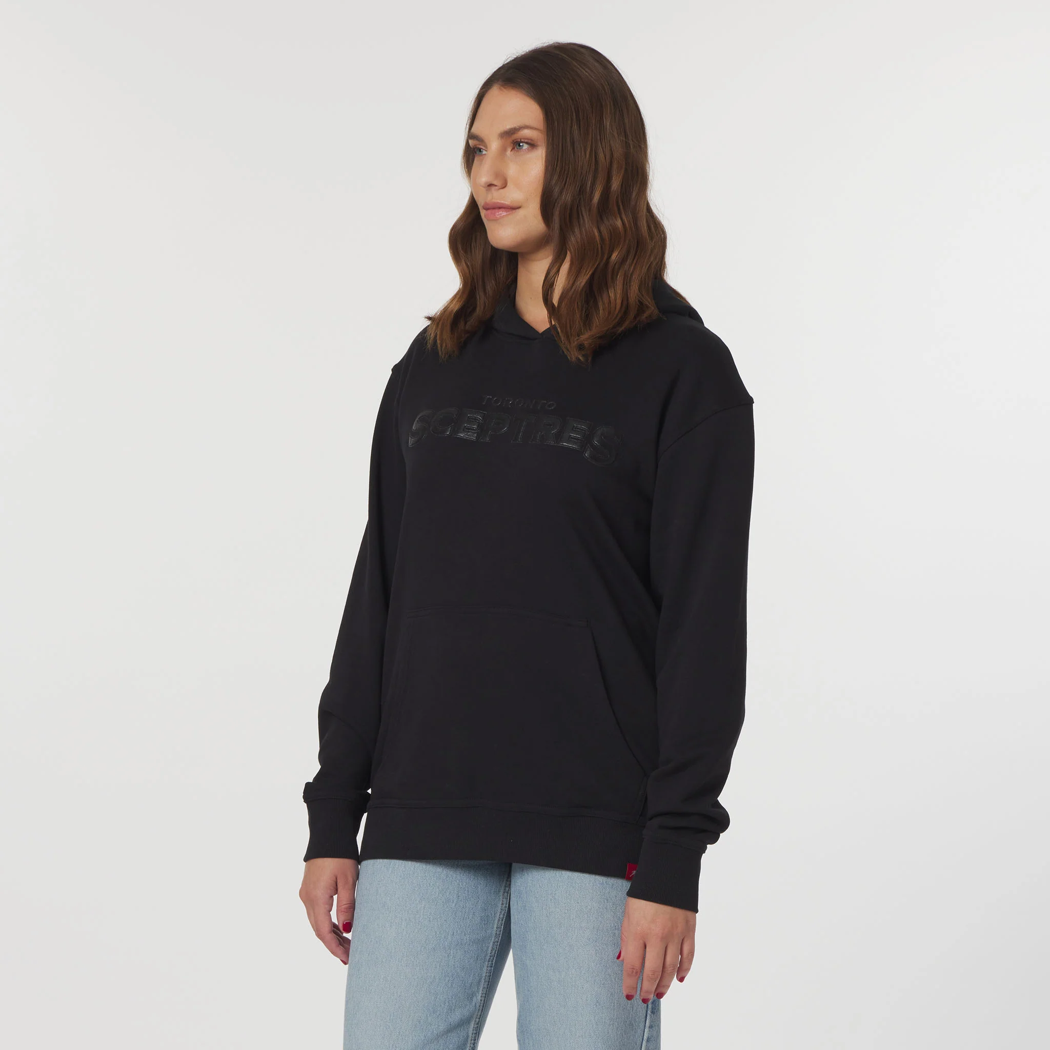 Adult Toronto Sceptres Sportiqe Puff Ink Logo Drake Hoodie - Image 3