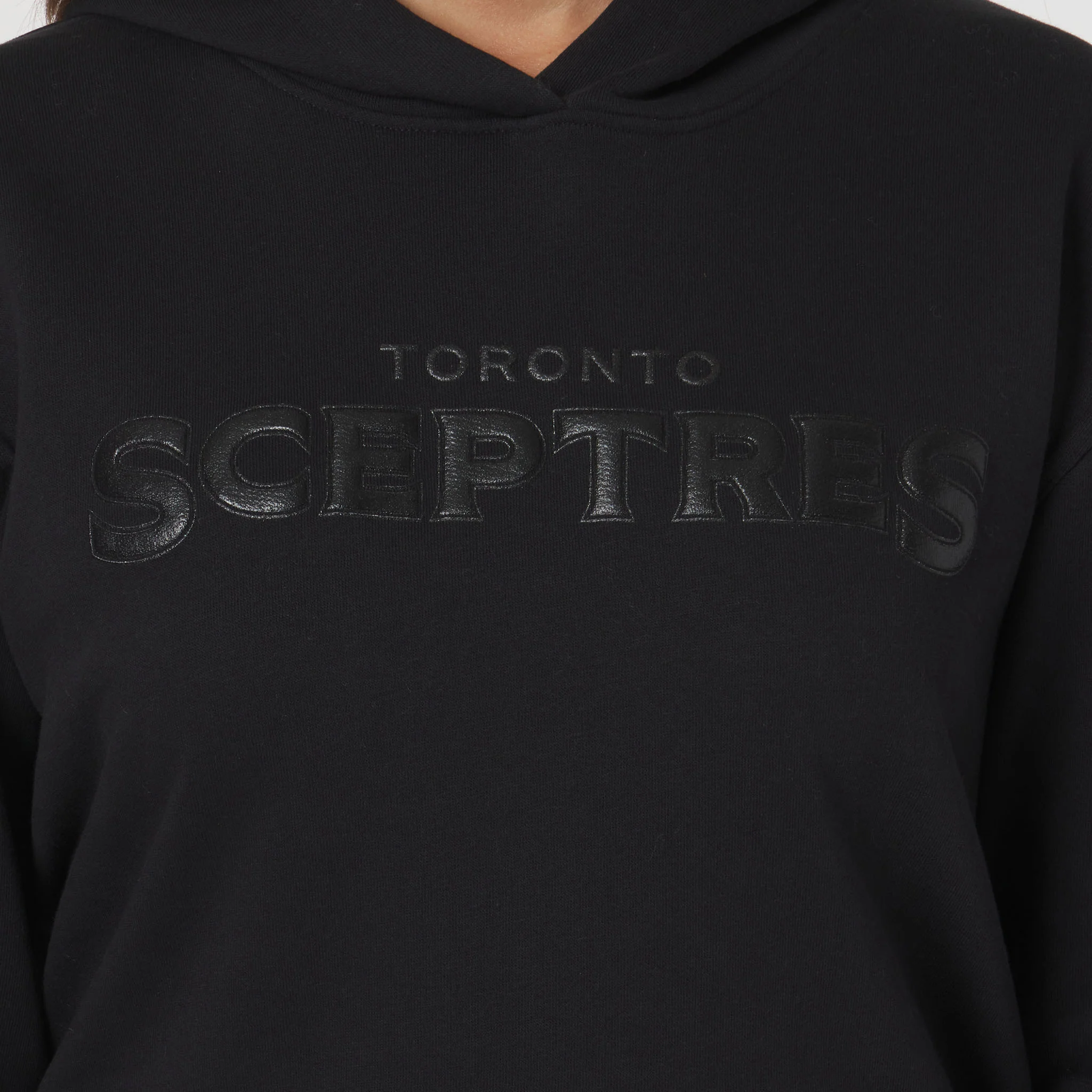 Adult Toronto Sceptres Sportiqe Puff Ink Logo Drake Hoodie - Image 4