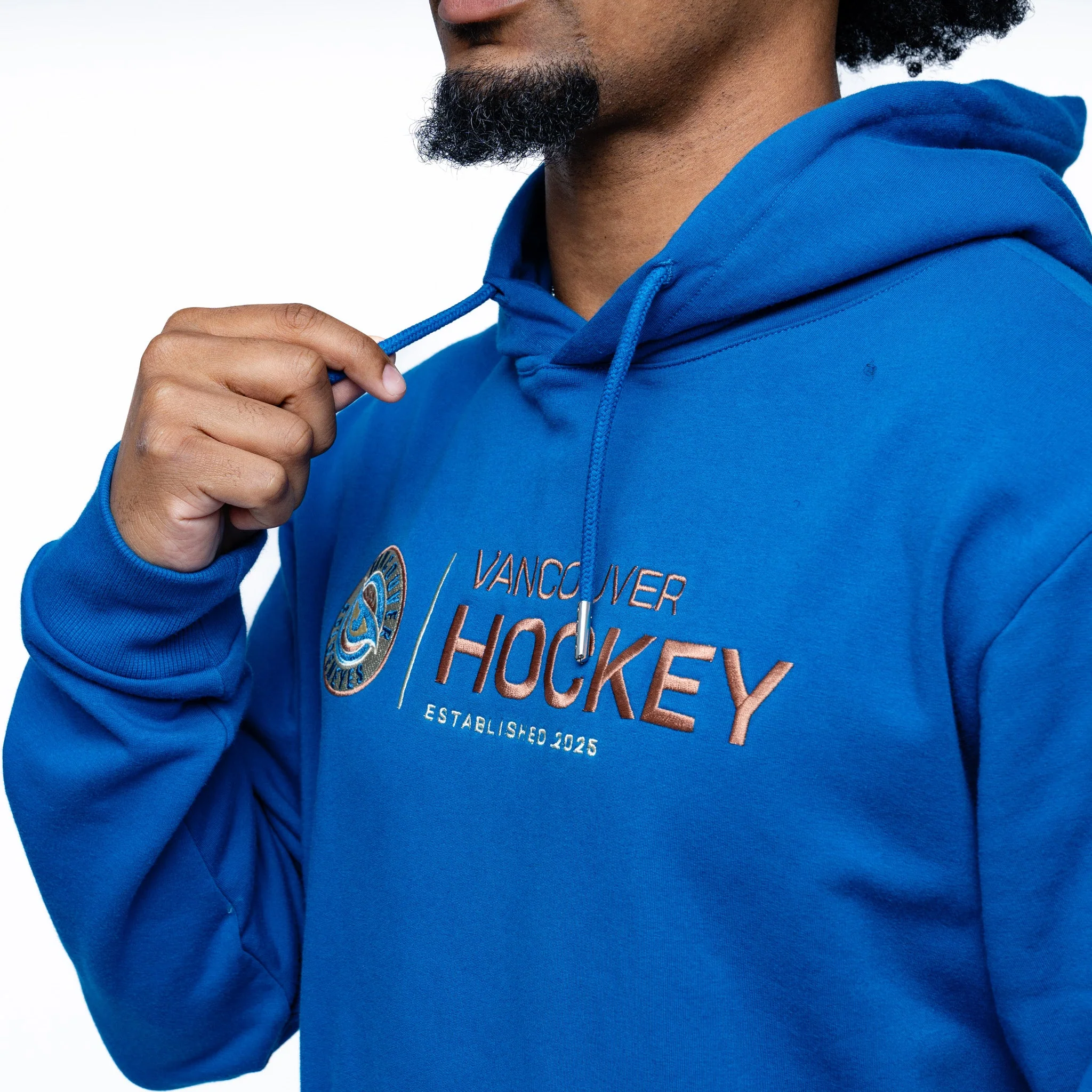 Adult Vancouver Goldeneyes Royalty Citymark Cloud Hoodie - Image 3