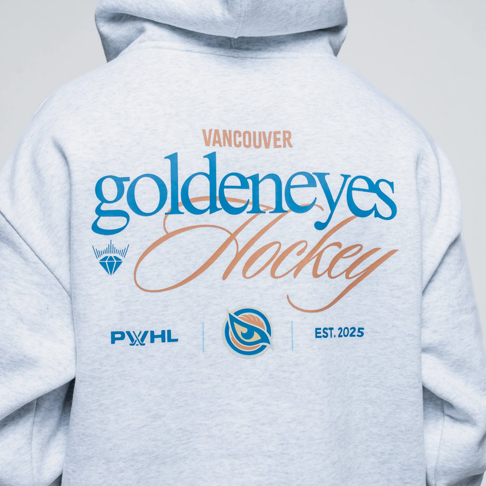 Adult Vancouver Goldeneyes Royalty Relaxed Hoodie - Image 5