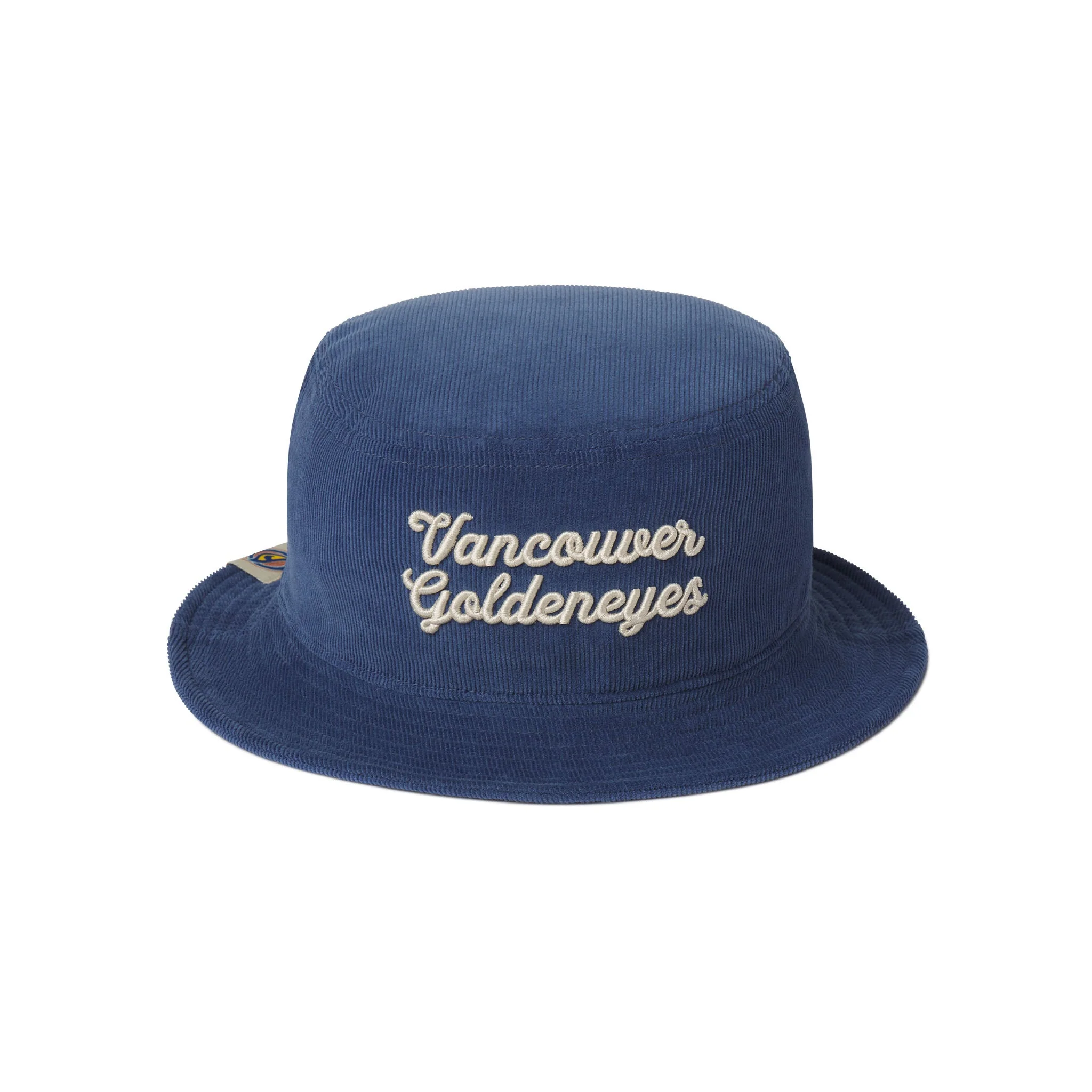 Adult Vancouver Goldeneyes Sportiqe Corduroy Bucket Hat